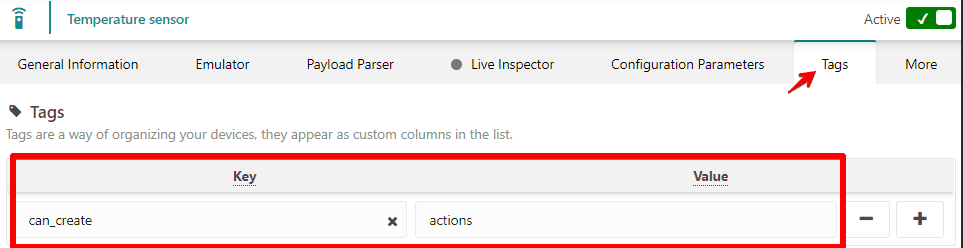 Using tags to create permissions on TagoIO