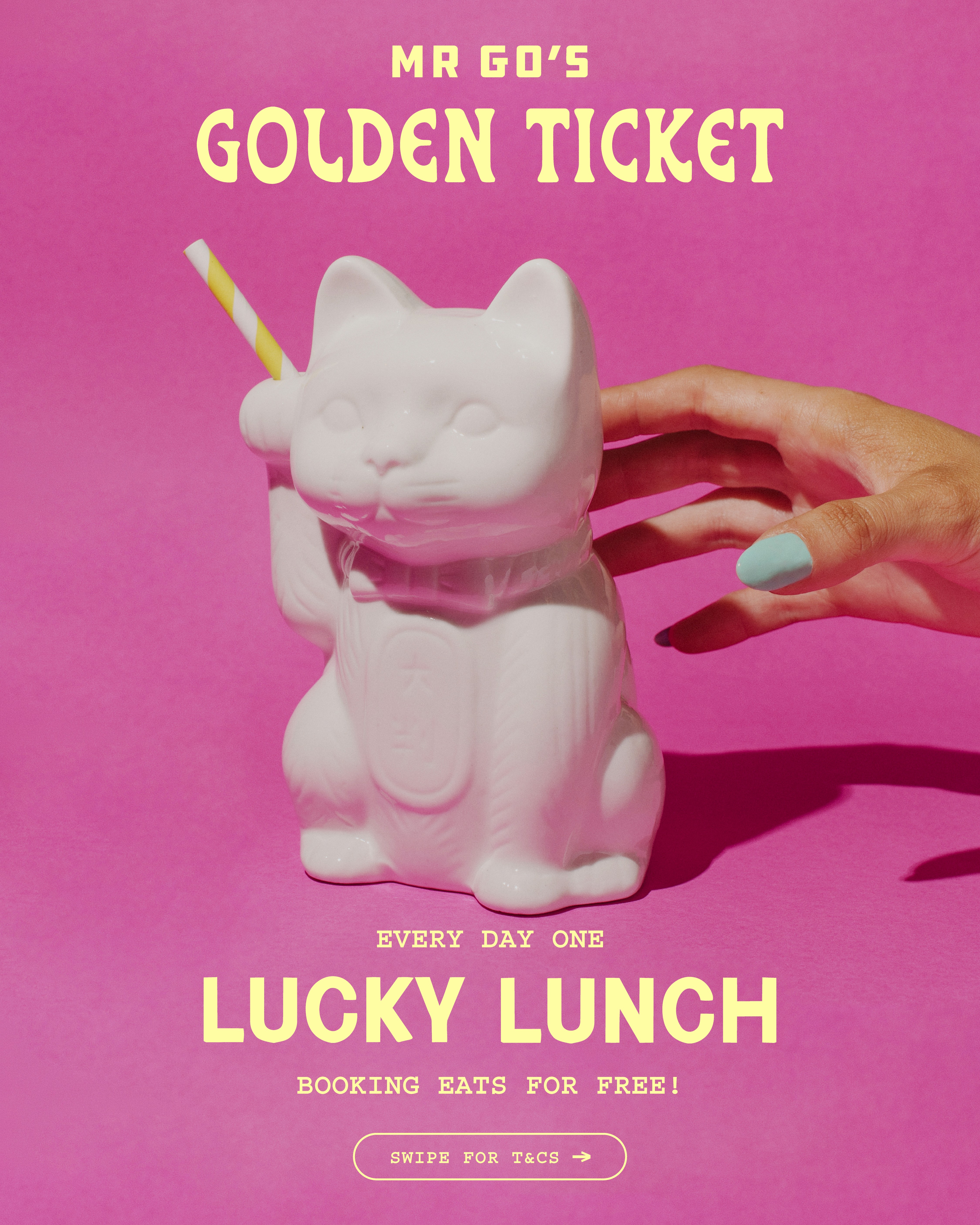 Mr Go's Golden ticket