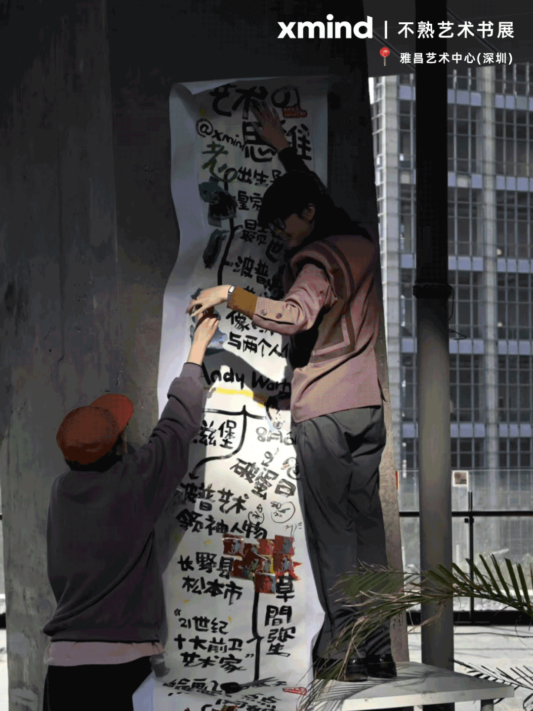 观众参与思维导图创作