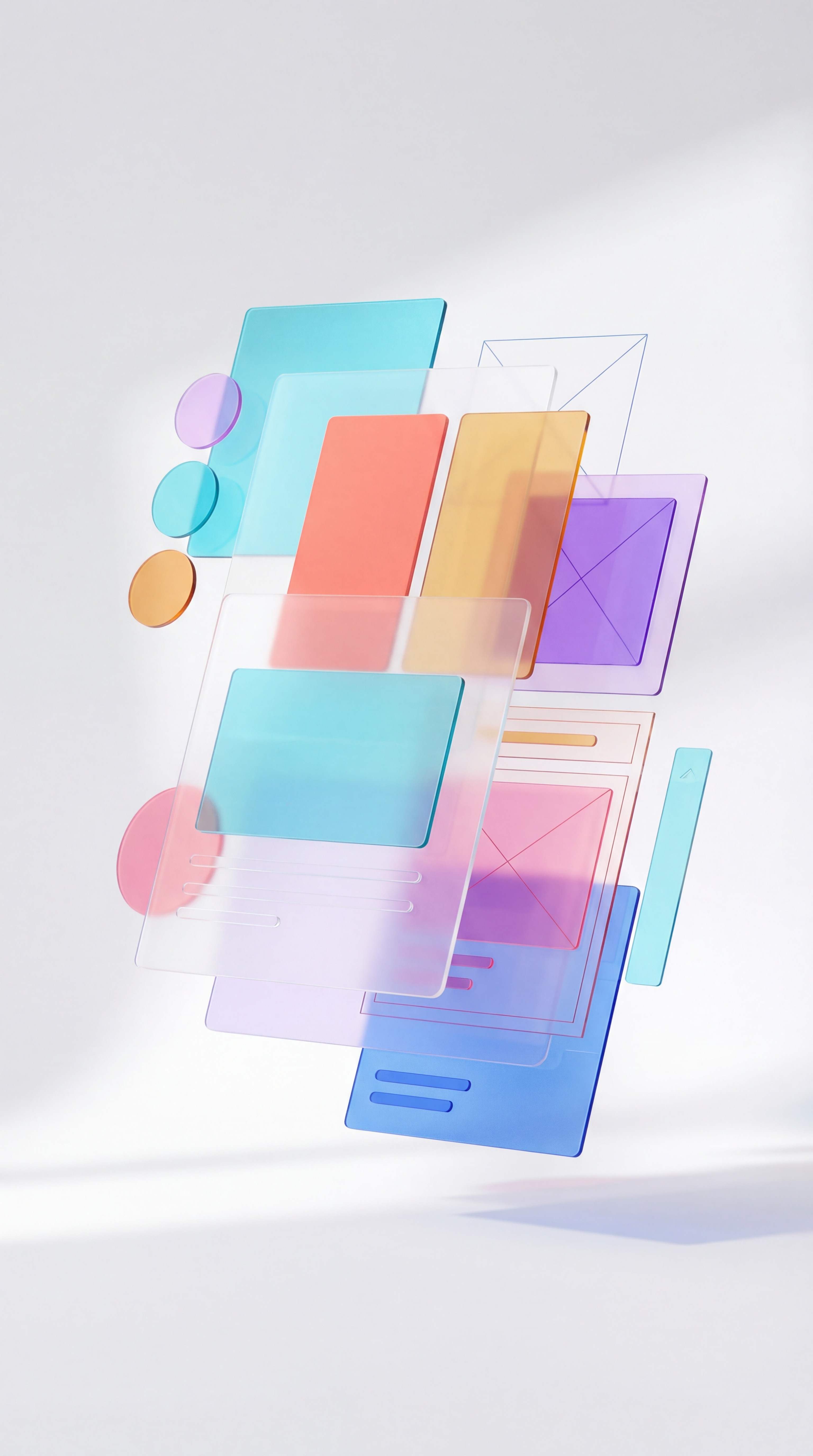 Two hands in an elegant gesture, one above the other, against a dark background