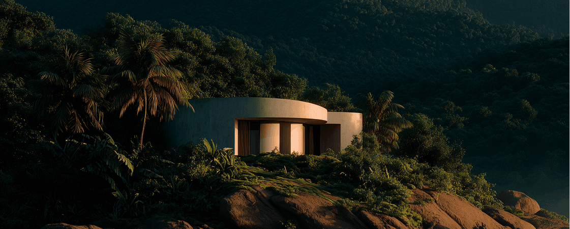 luxury resort at mountain