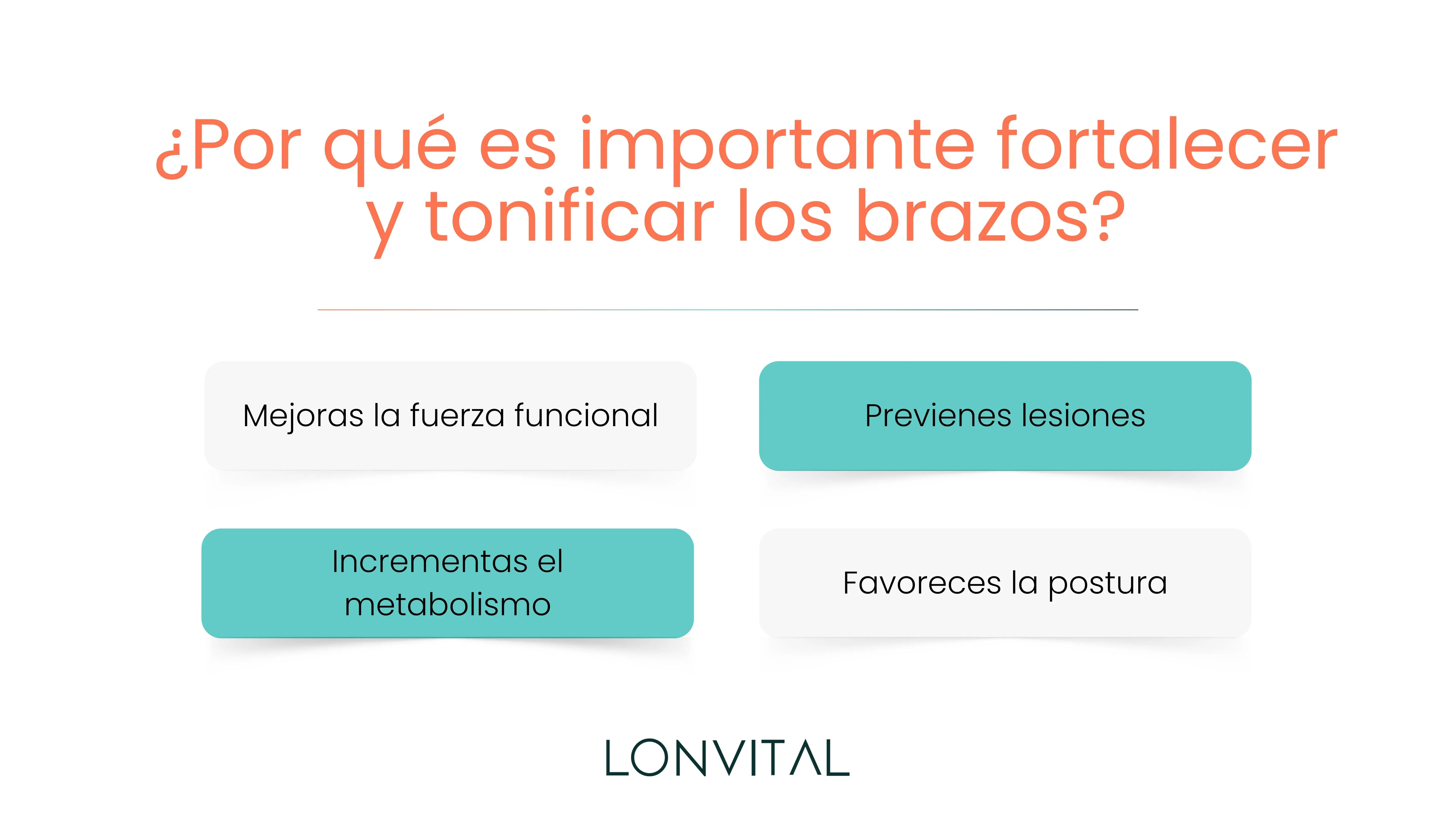 ¿Por qué es importante fortalecer y tonificar los brazos?