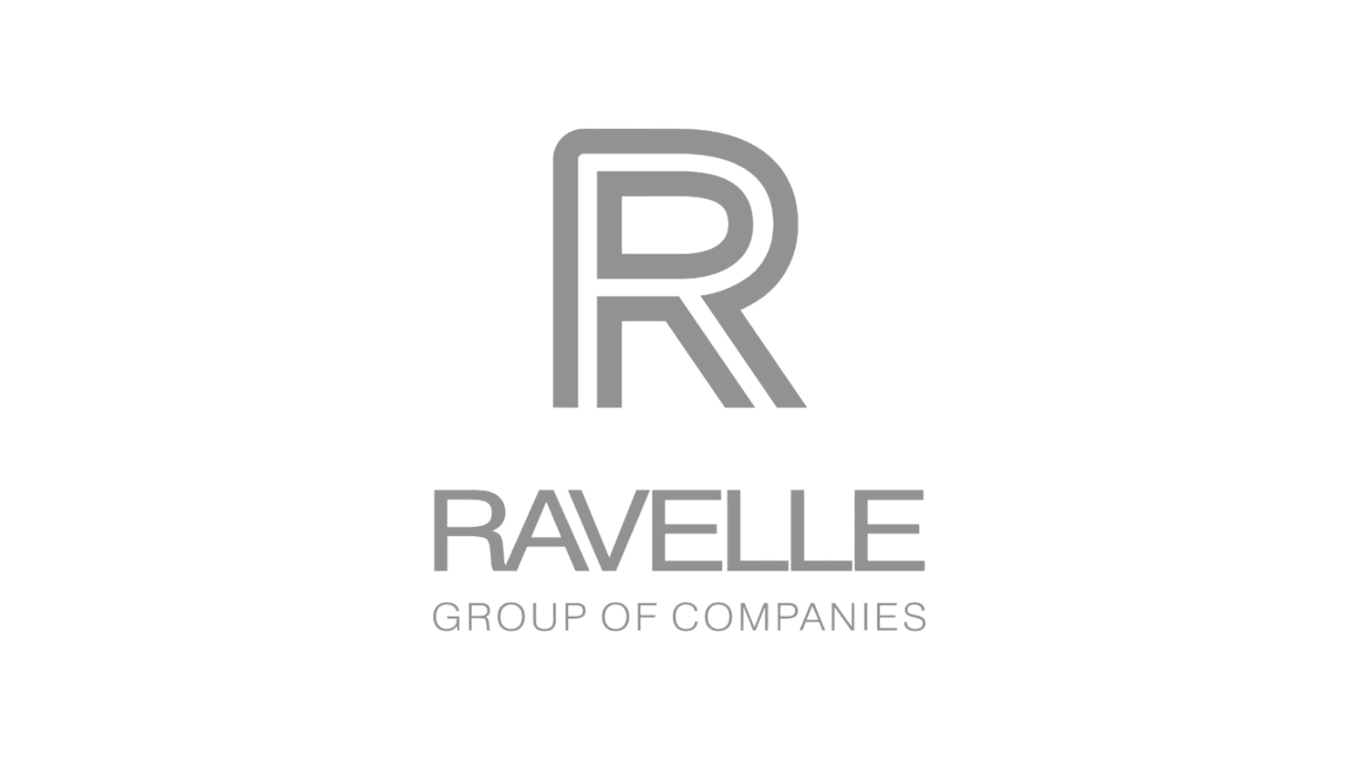 The image features the logo of "Ravelle Group of Companies," displaying a stylized letter "R" above the company name on a blue background.