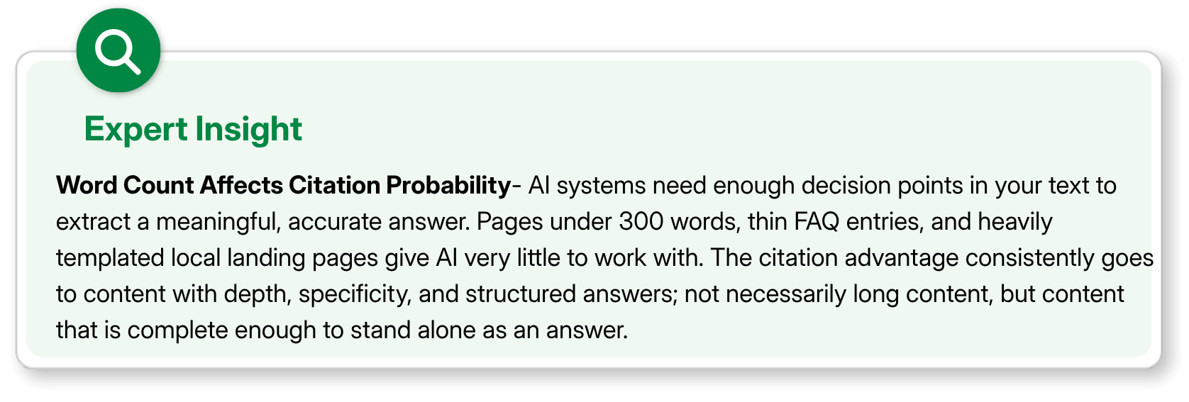 Word Count Affects Citation Probability