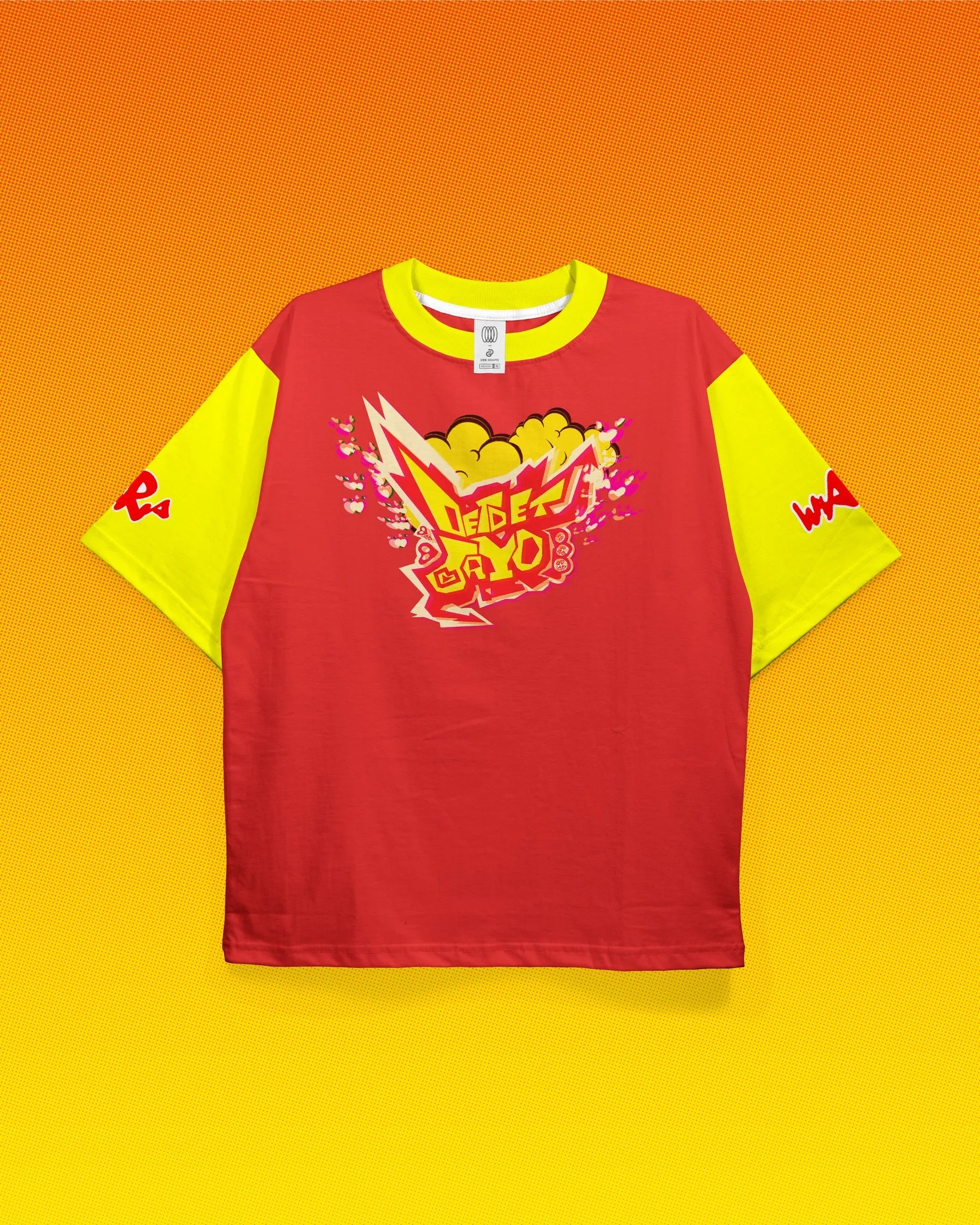 Black and white wave