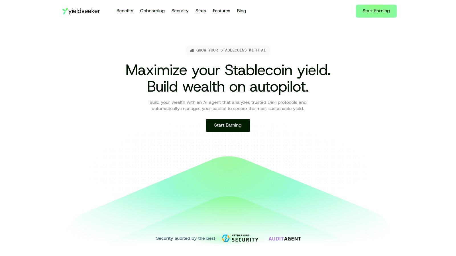 Screenshot from https://yieldseeker.xyz