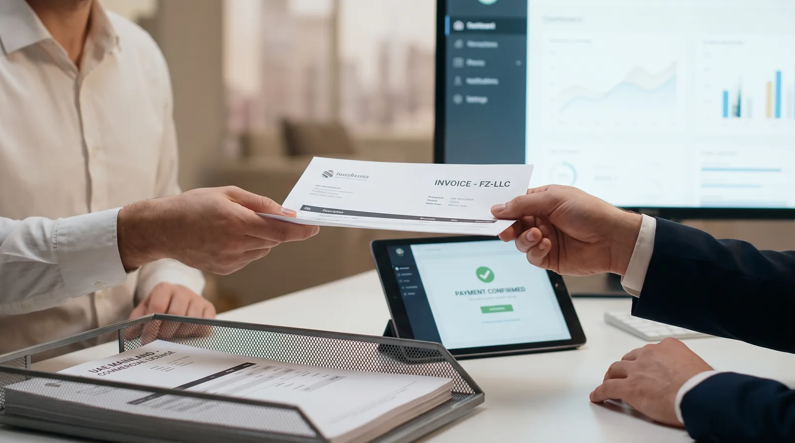 Can a Free Zone Company Invoice UAE Mainland Clients