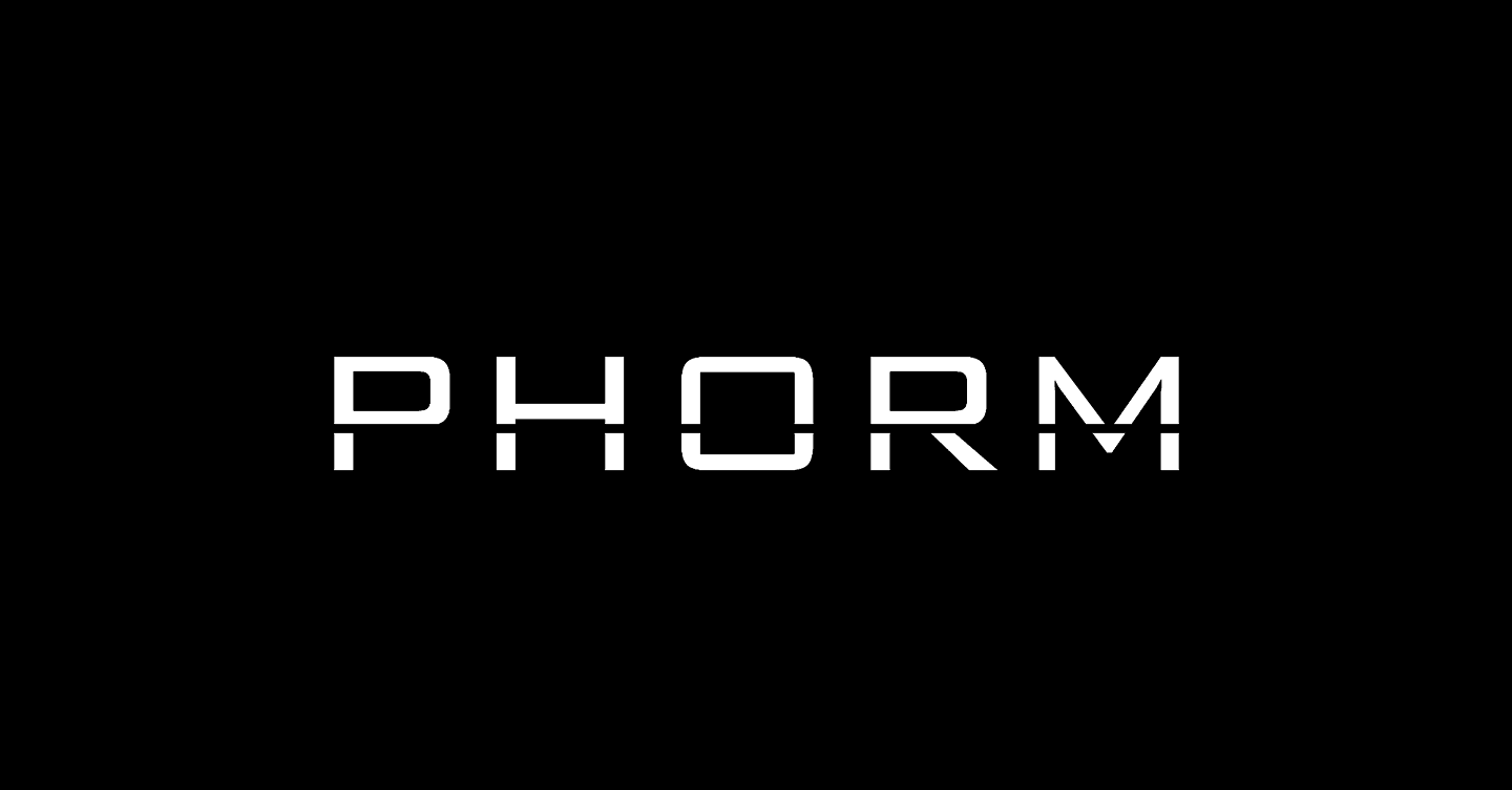 phorm logo black