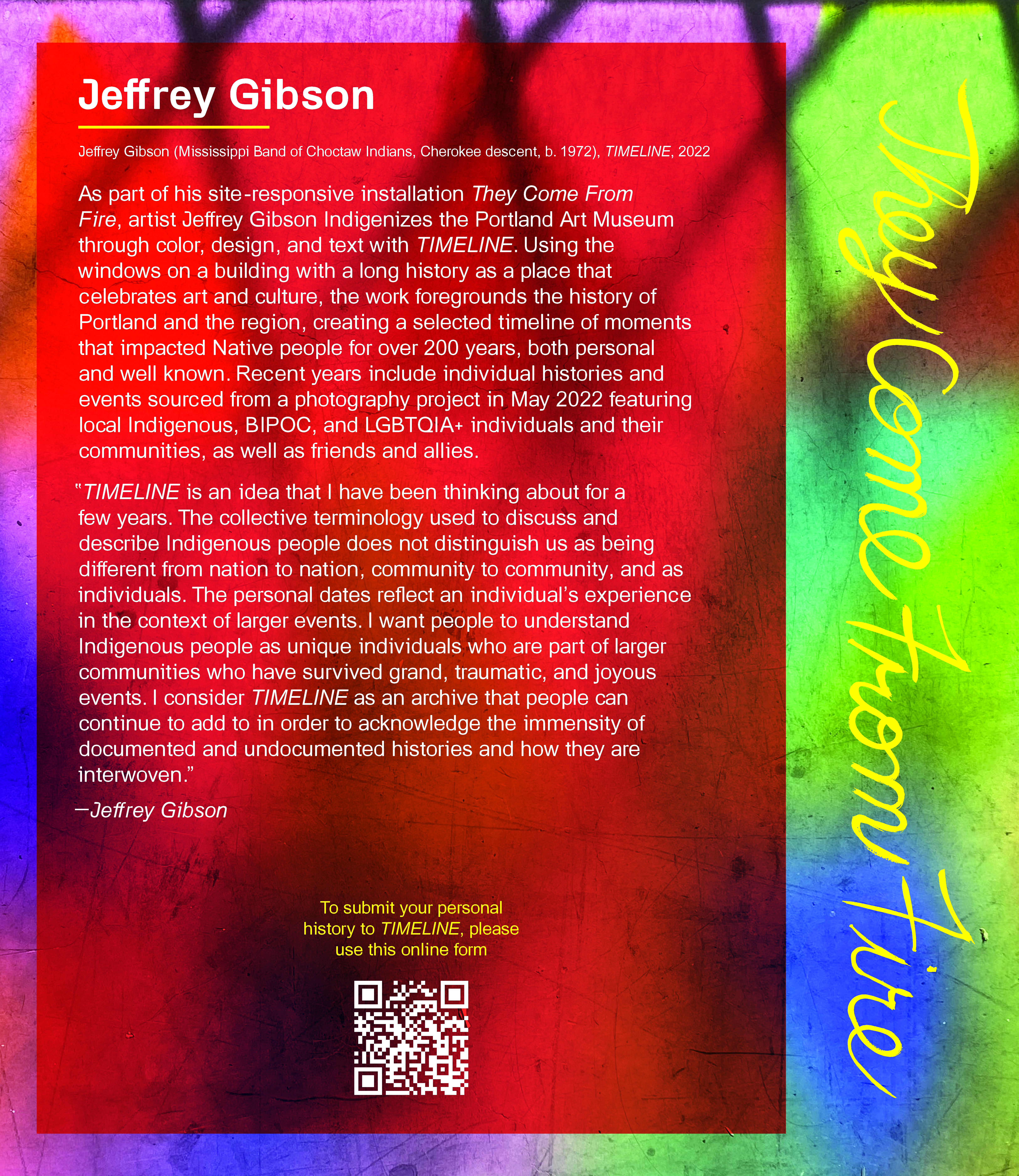 Jeffrey Gibson Poster