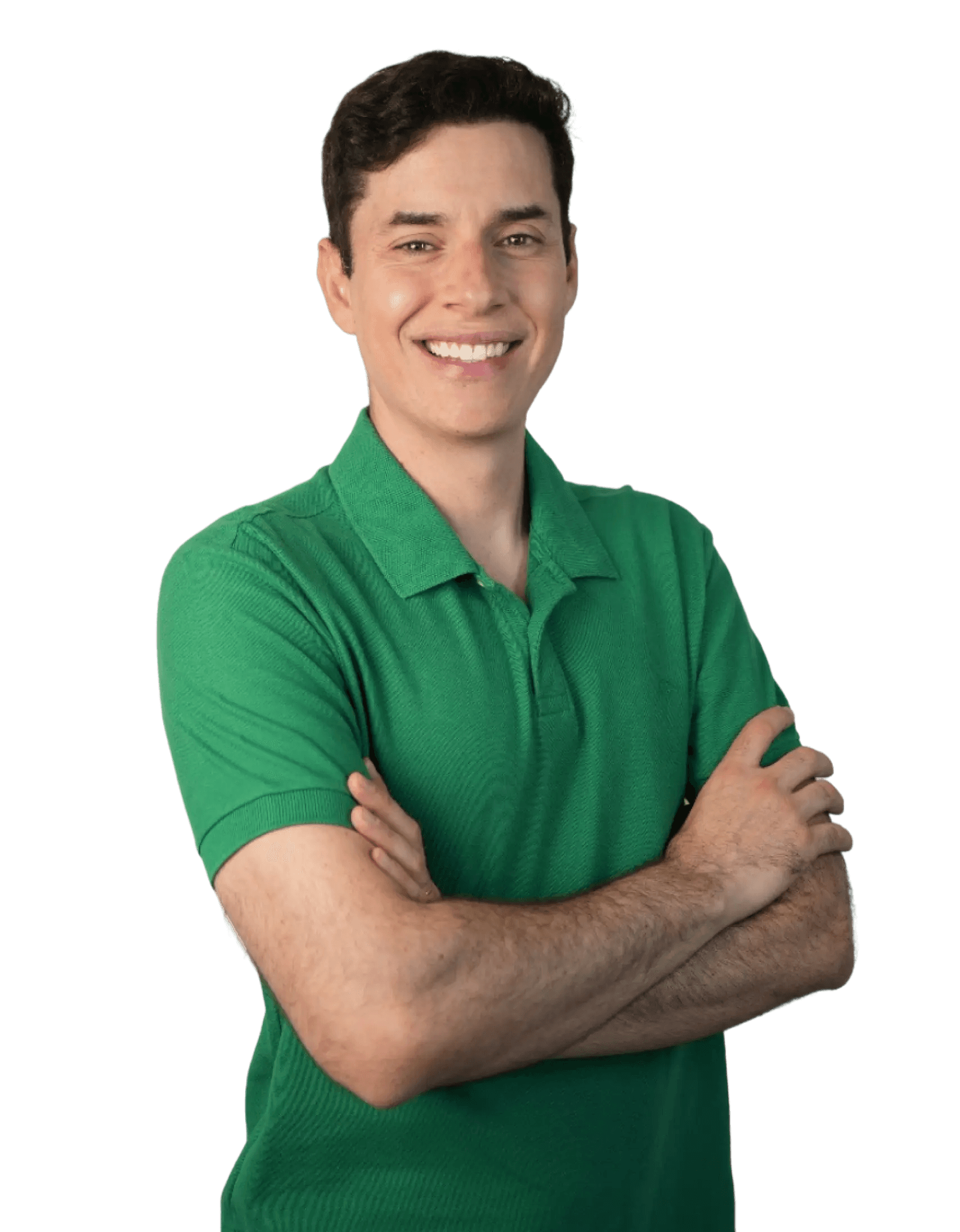 Professor Luis Gustavo sorrindo