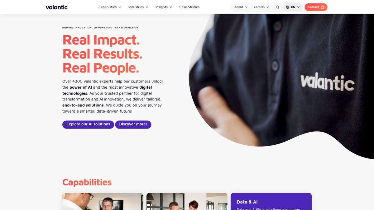 Top 10 Top Agenturen 2026: Beste Auswahl für Ihr Business - valantic GmbH – Digitale Transformation & Business Analytics