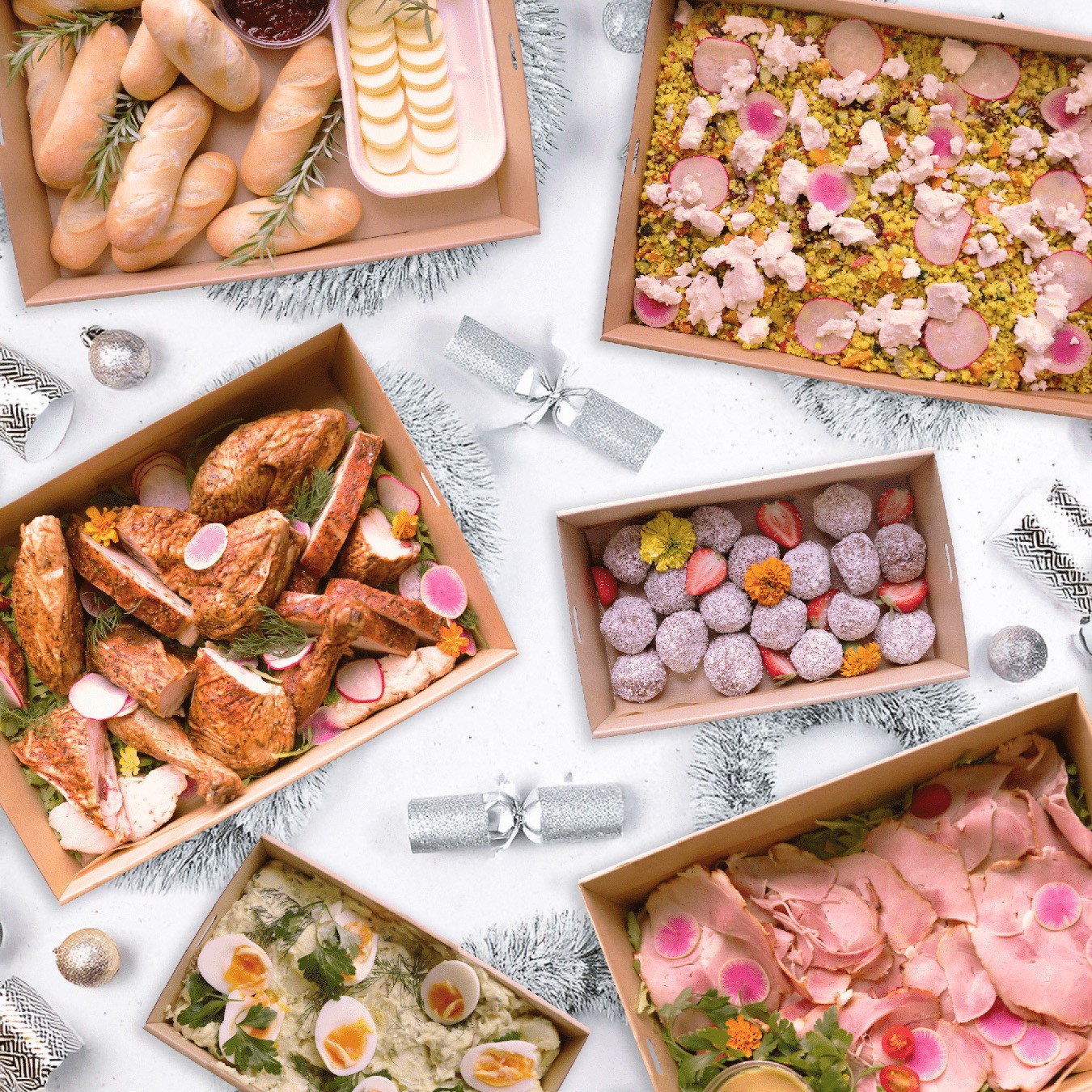 Christmas Hamper Boxes from Express Catering