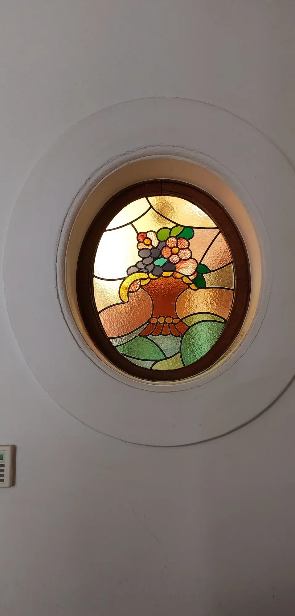 Art-Nouveau bloem- en fruitmand - na restauratie - Antwerpen