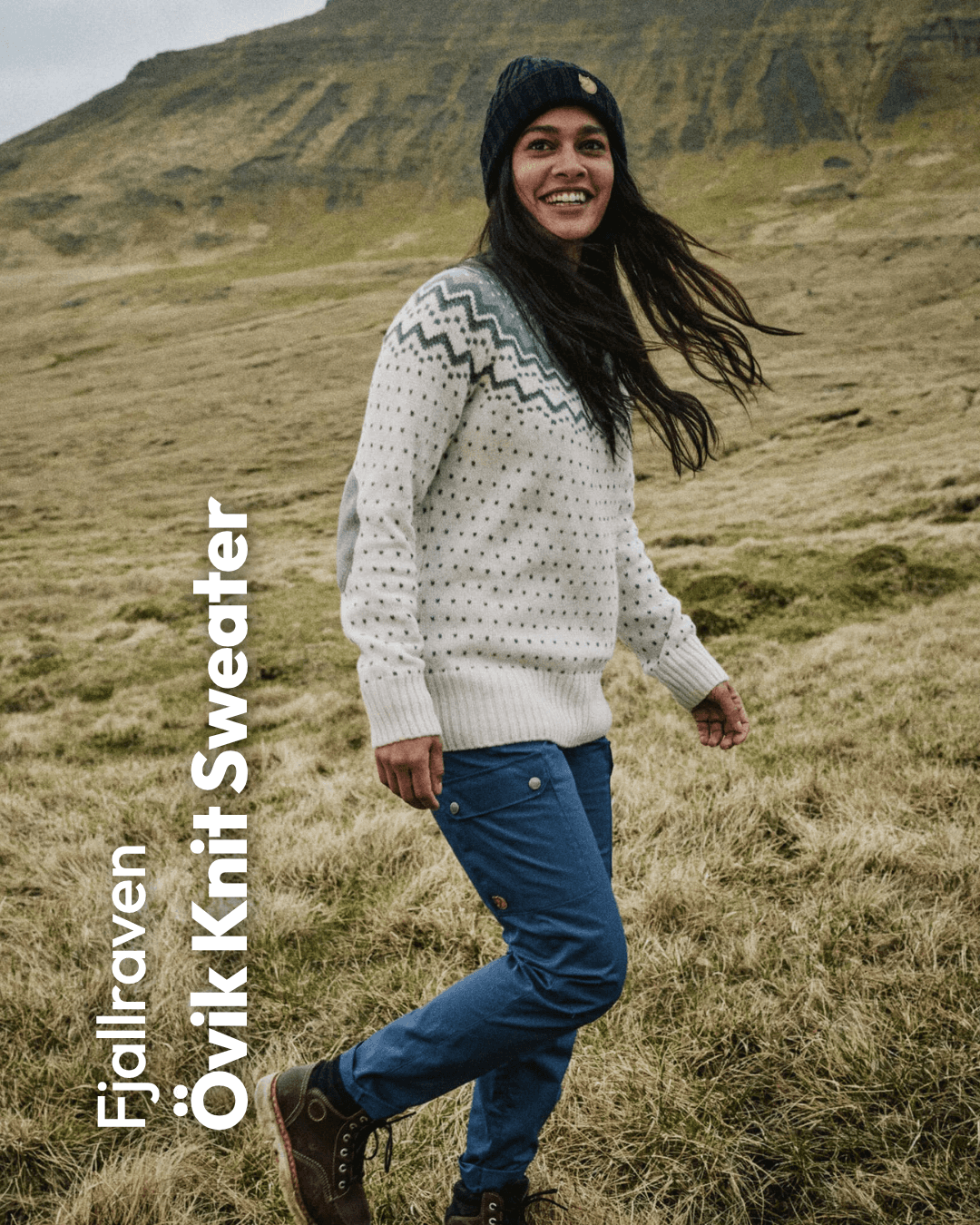 Outdoor apparel lifestyle social post