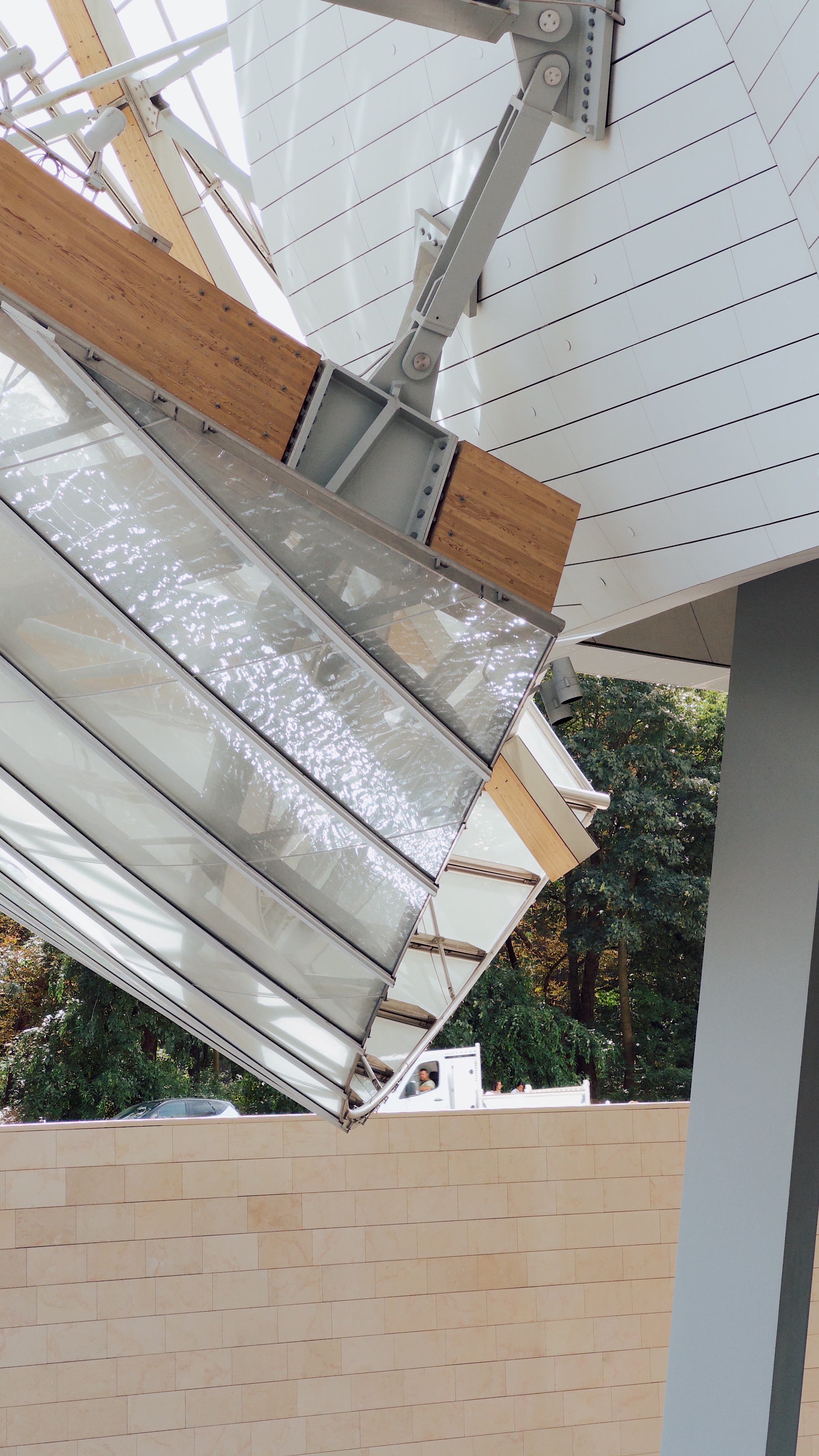 Louis Vuitton Foundation in Paris by Frank Gehry in Paris