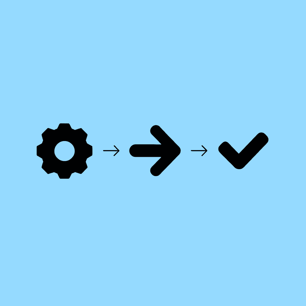 Three steps showing manual methods, AI processing, and instant results with arrows between them
