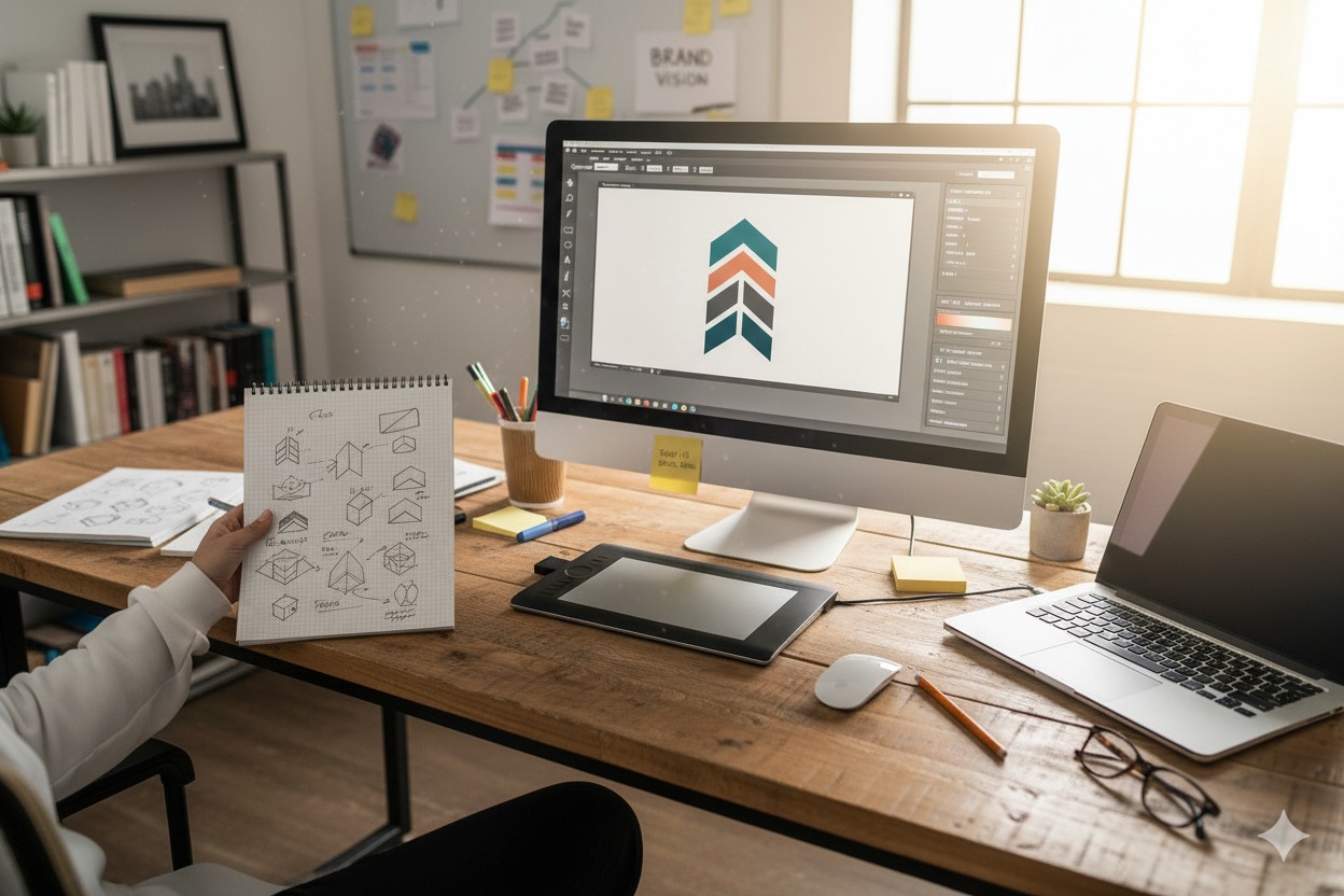 Logodesign Prozess