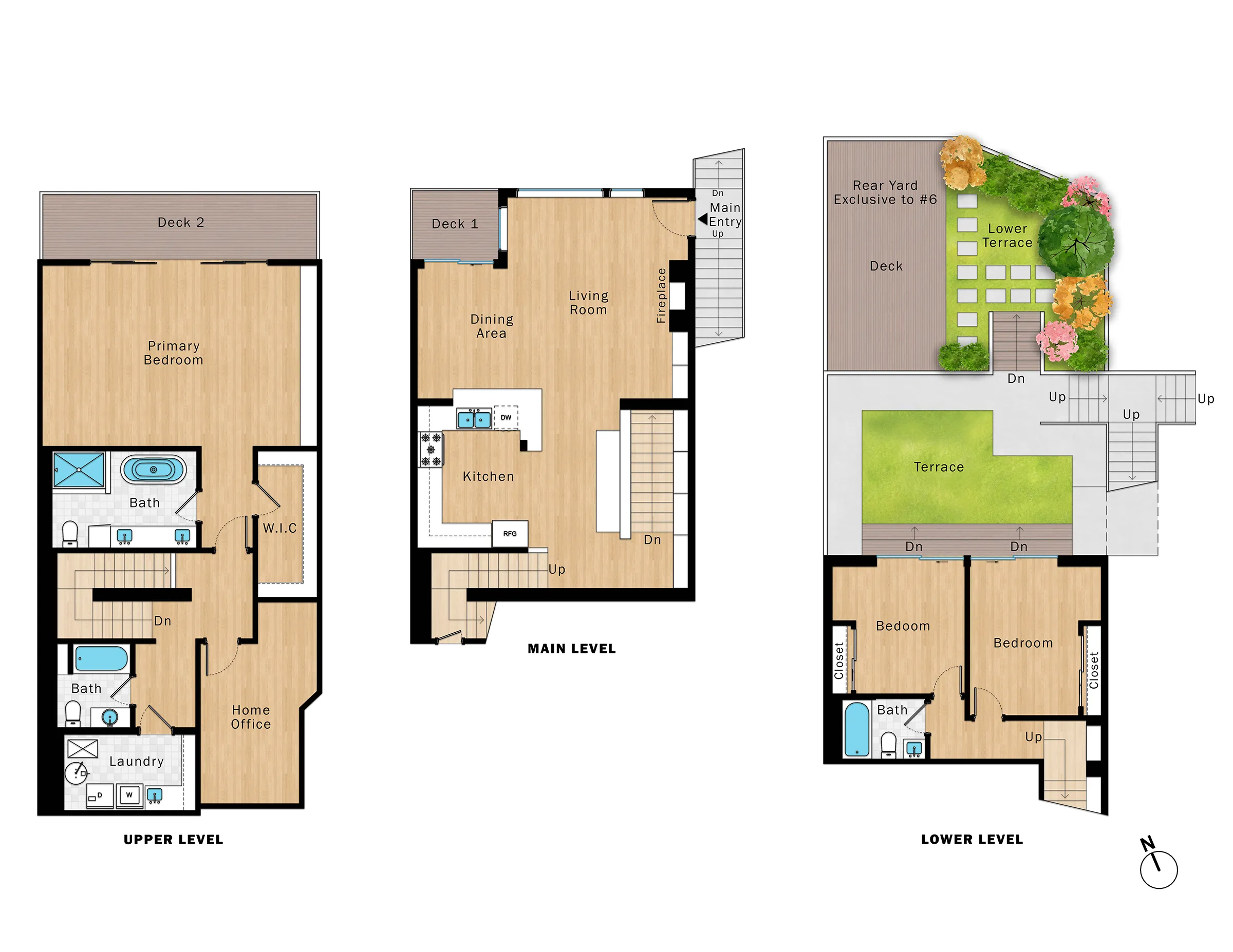 Miguel Street Floor Plans
