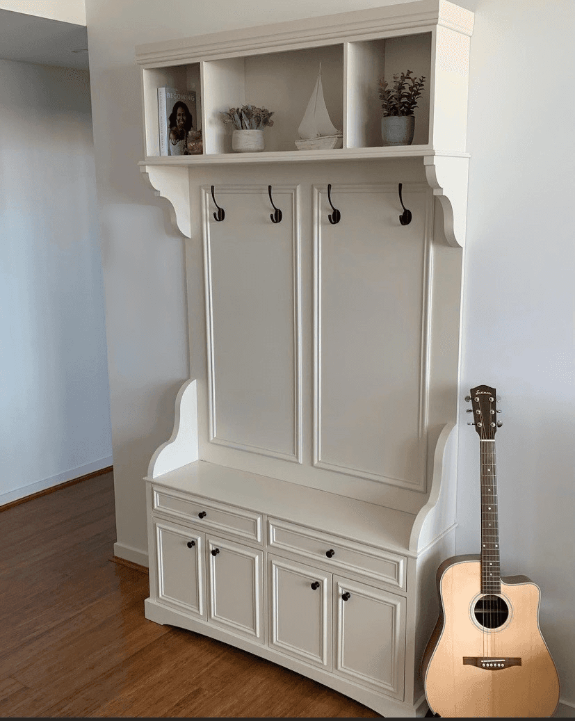 Wooden sideboard