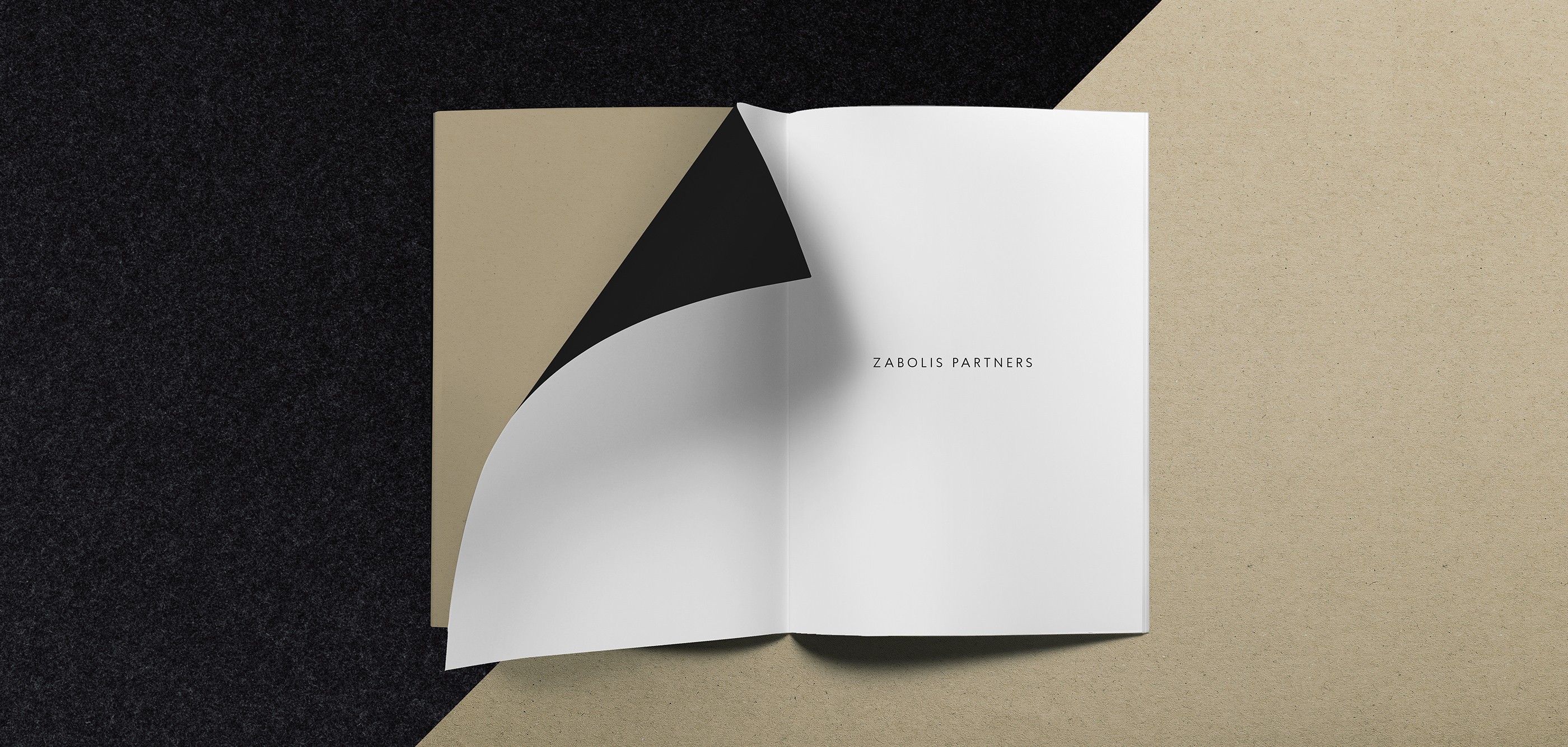 Identity design applied across stationery and presentations
