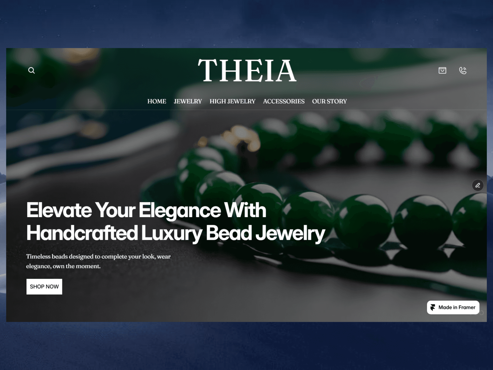 Thiea homepage