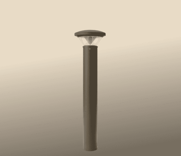 BLD 4 utopia outdoor LED fixture shown in light yellow background