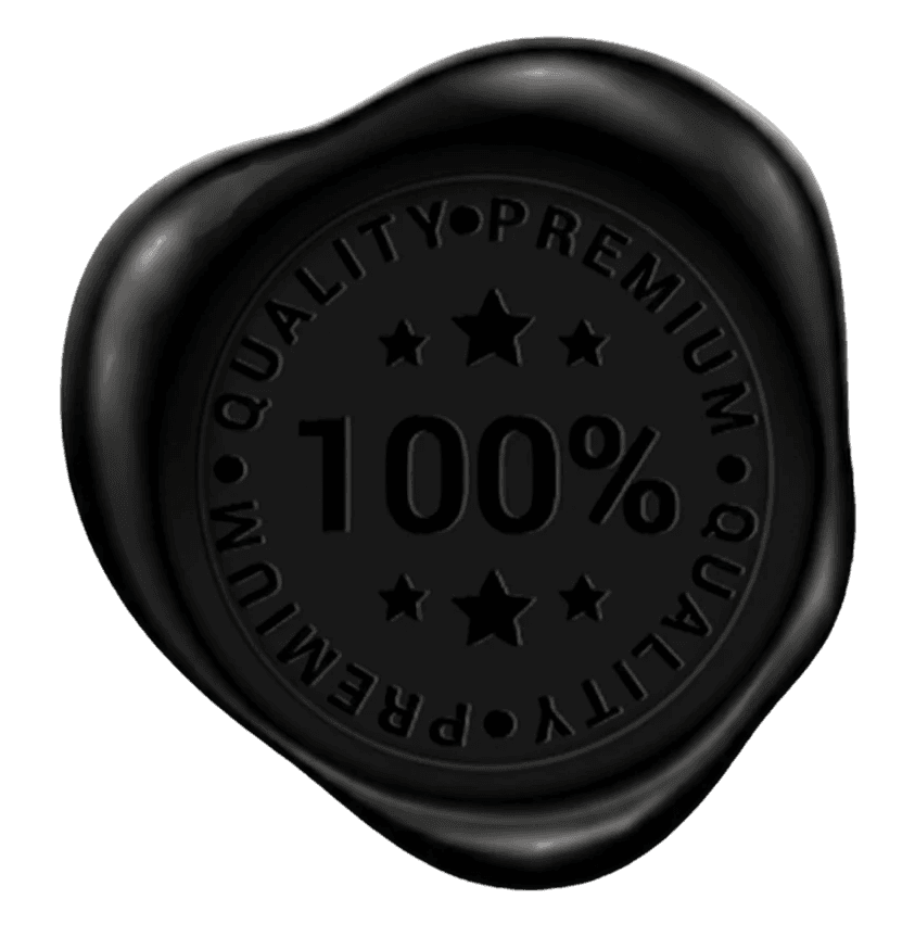 100% Quality Guaranteed Seal