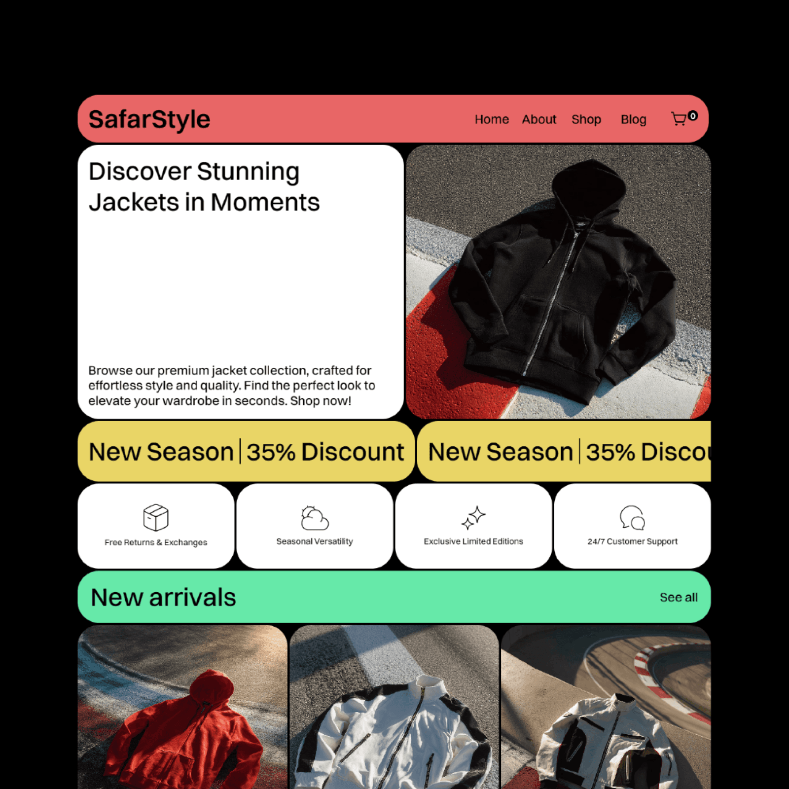 Evalu Framer Template