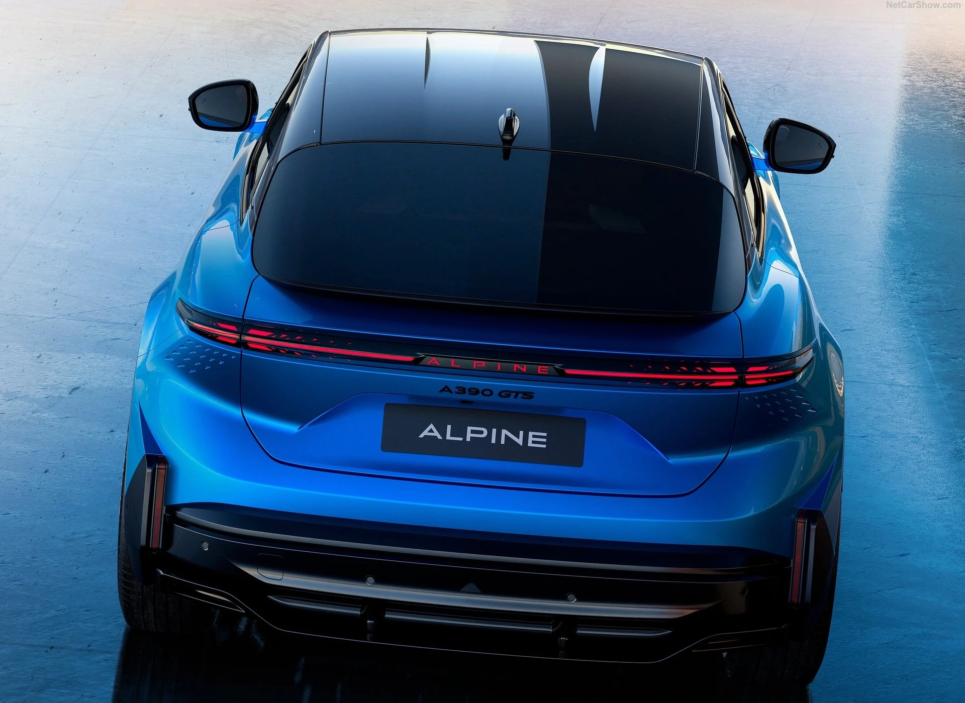 alpine a390 rear upper camera view