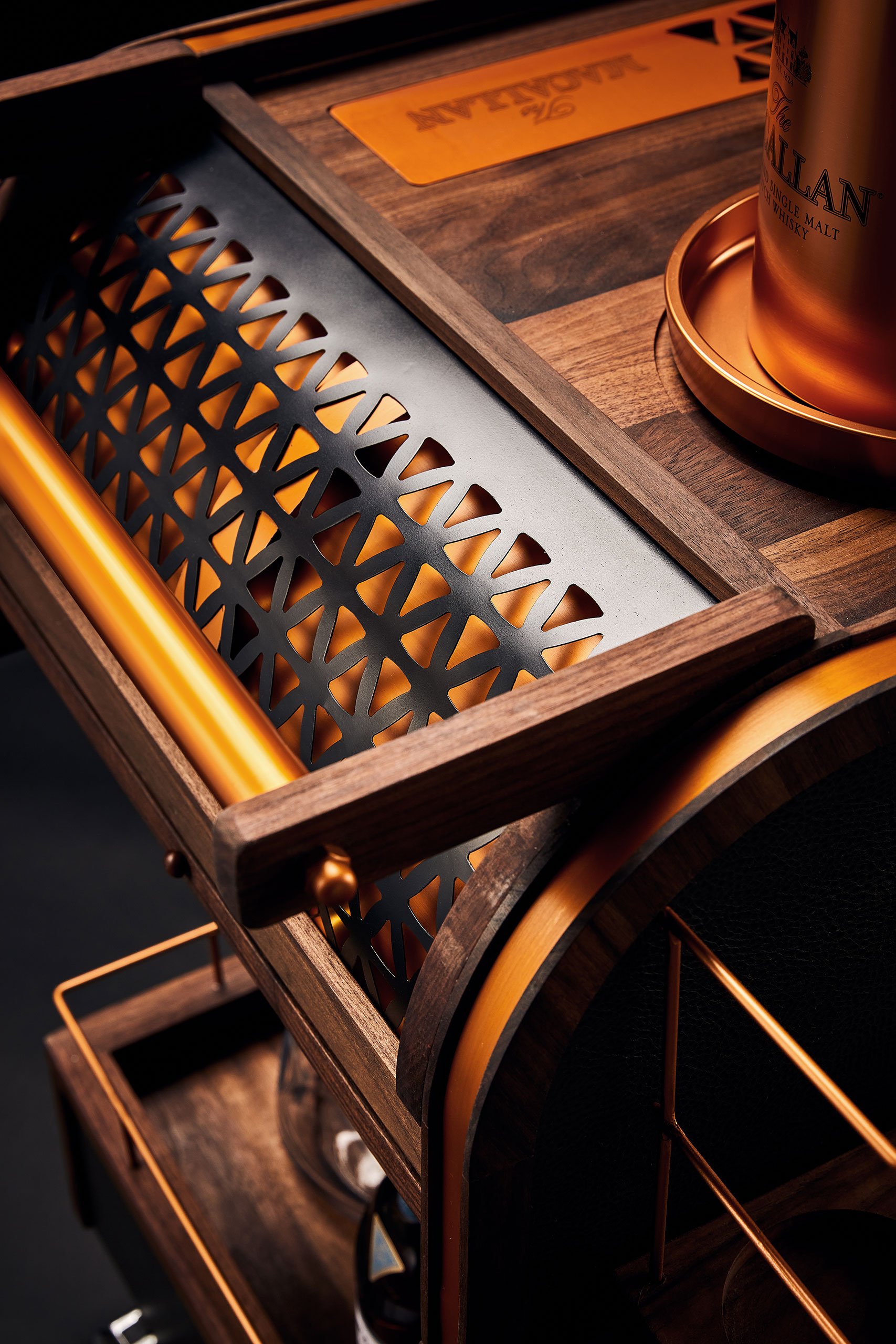 The Macallan Luxury Bar Cart