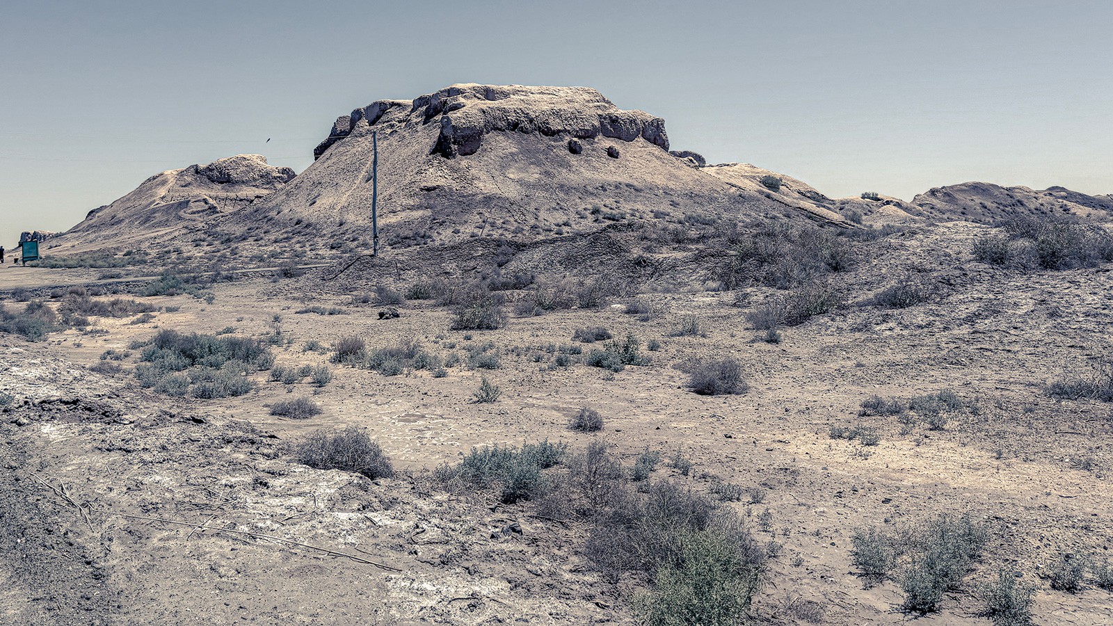 Toprak-kala royal fortress, Ancient Khorezm, Uzbekistan