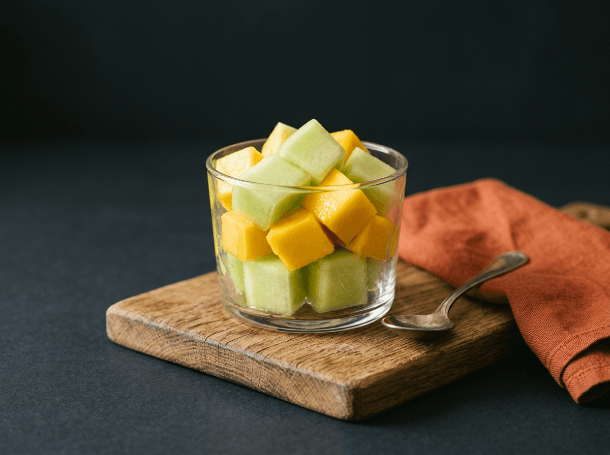 Sweet melon & ripe mango