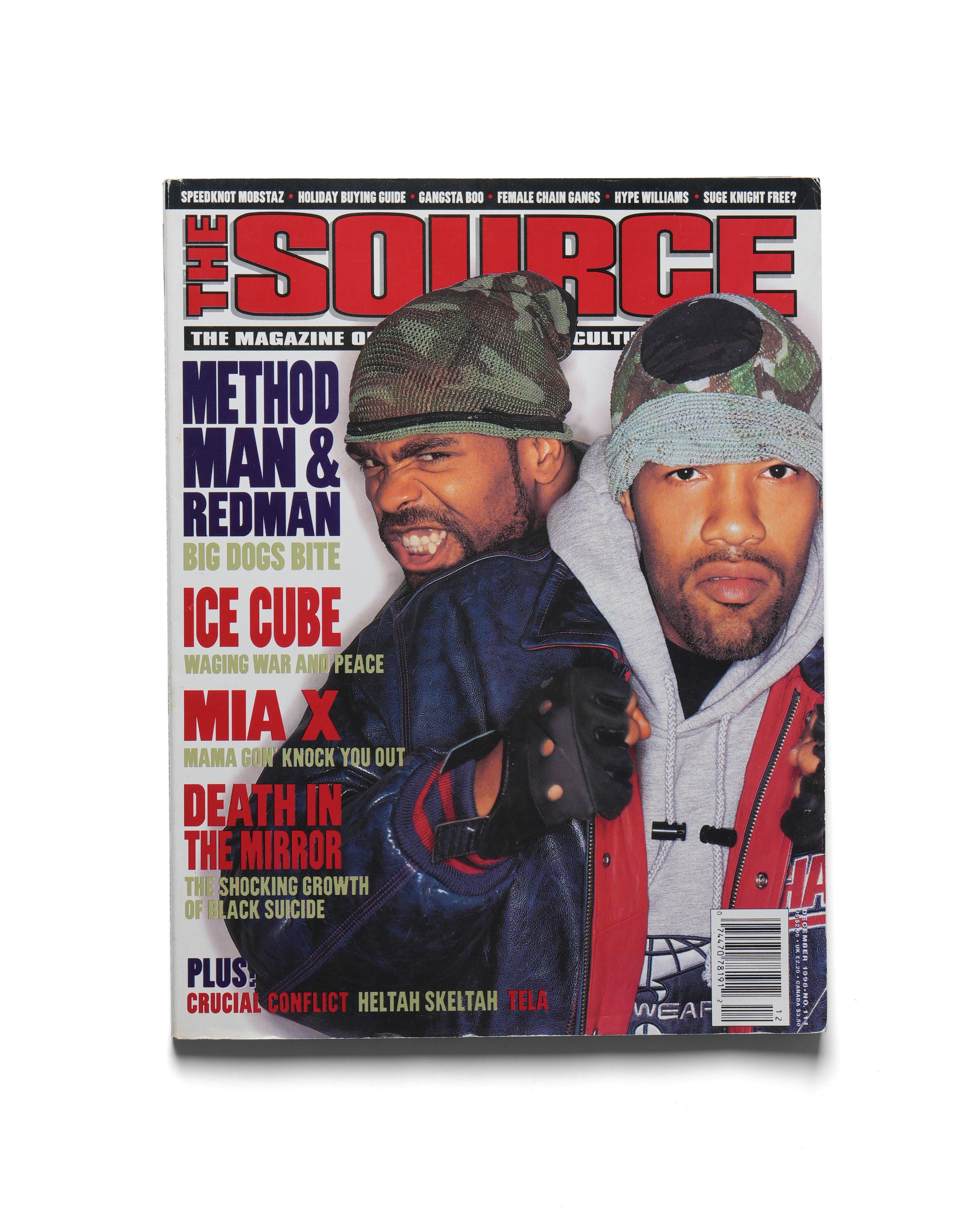 The Source - December 1998 - Front Cover