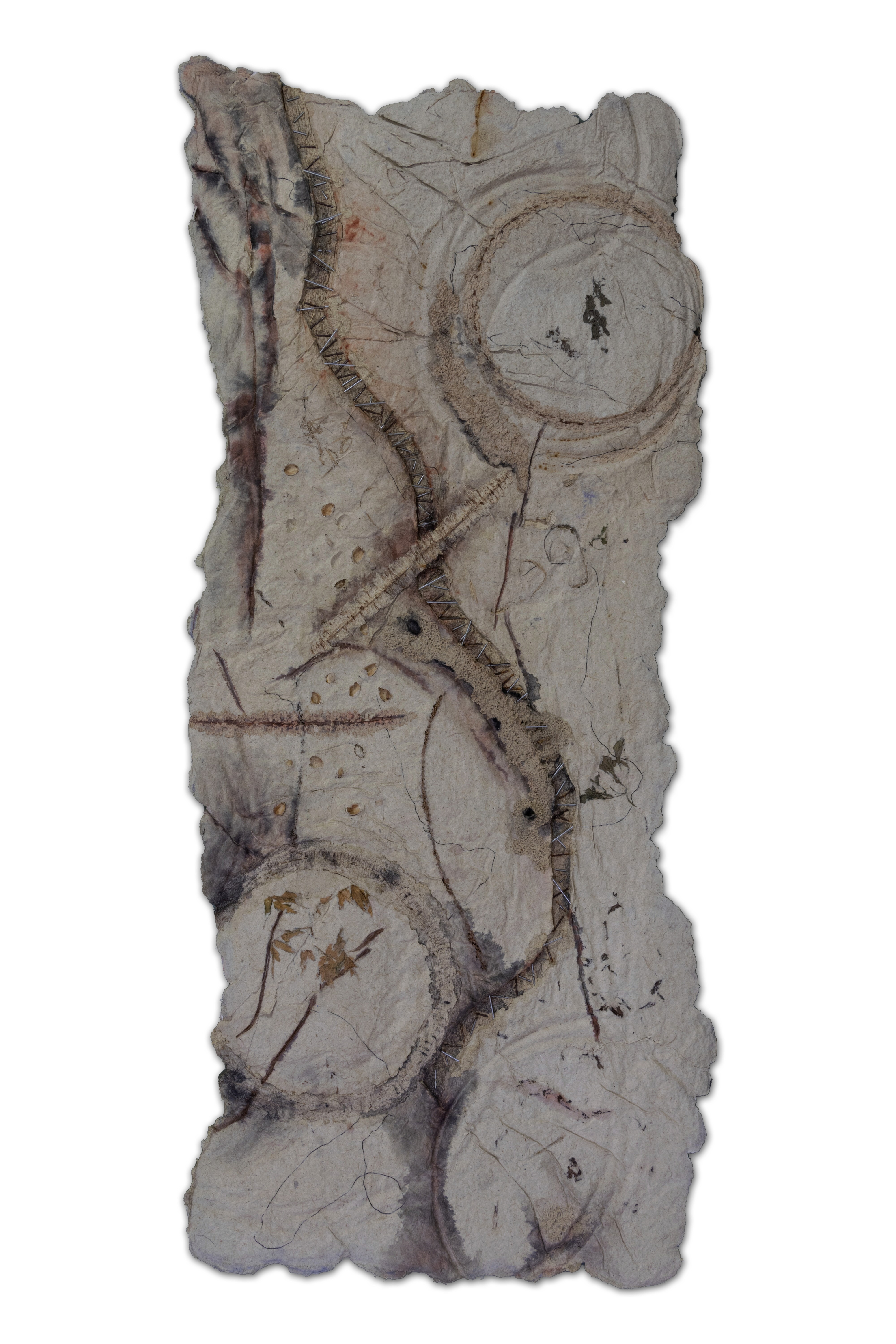 herd of sheep on road painting