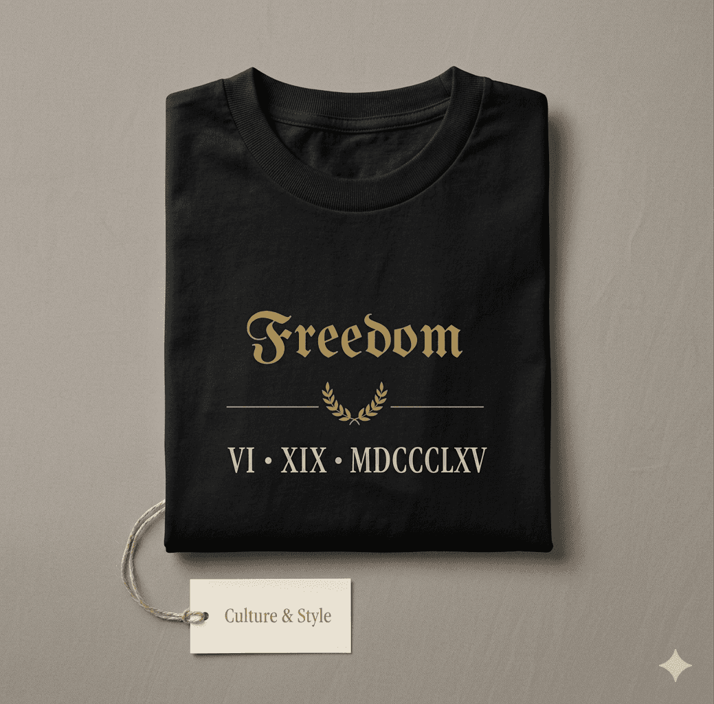 Freedom Tee — Black