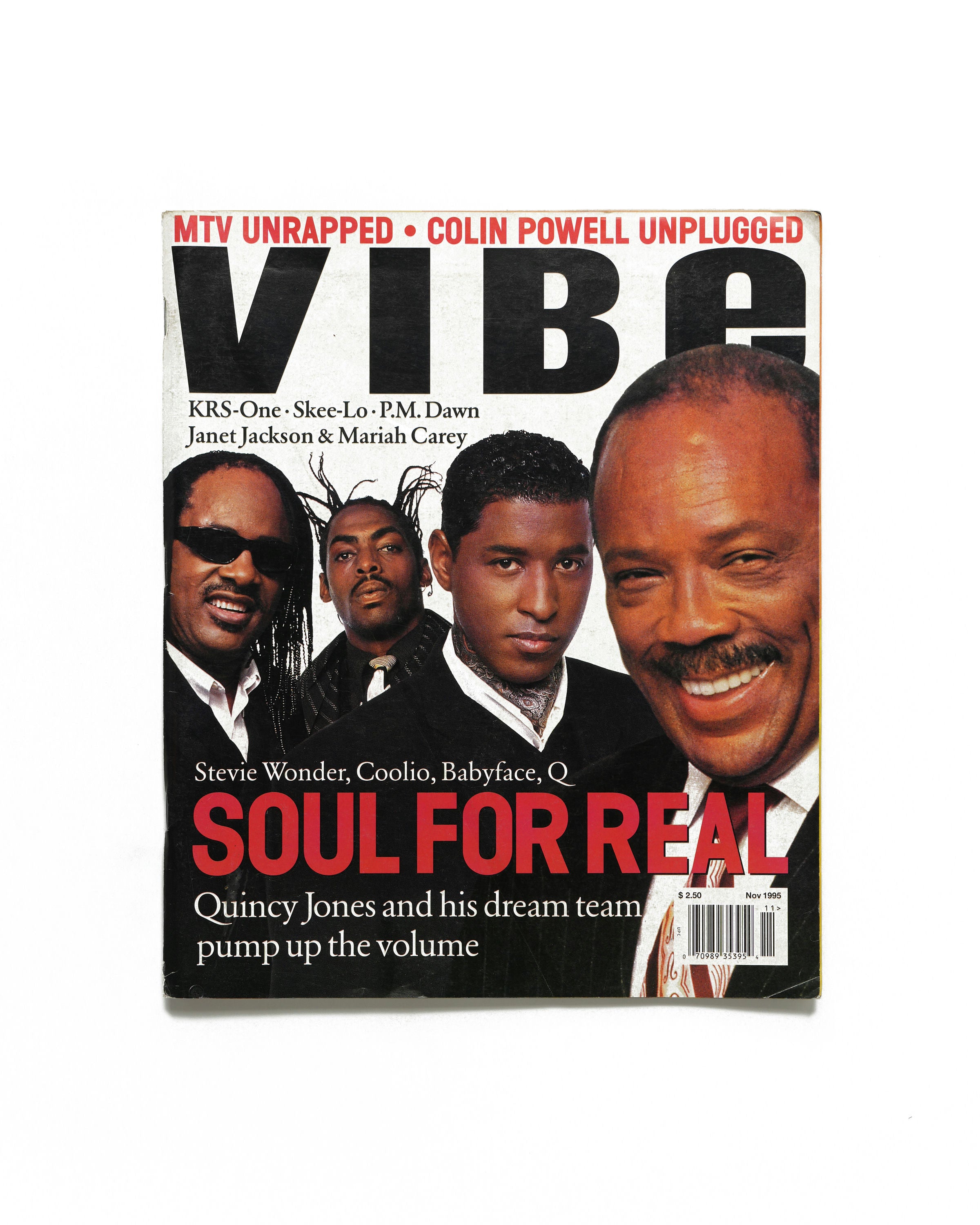 VIBE - November 1995 - Front Cover