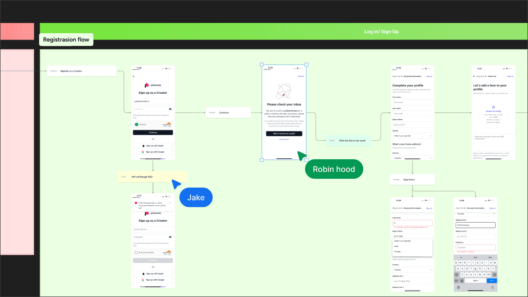 website content and architecture
