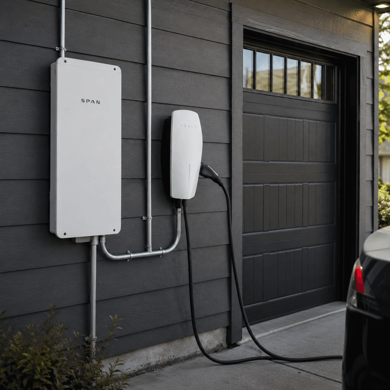 Electrical panel review for EV charger installation