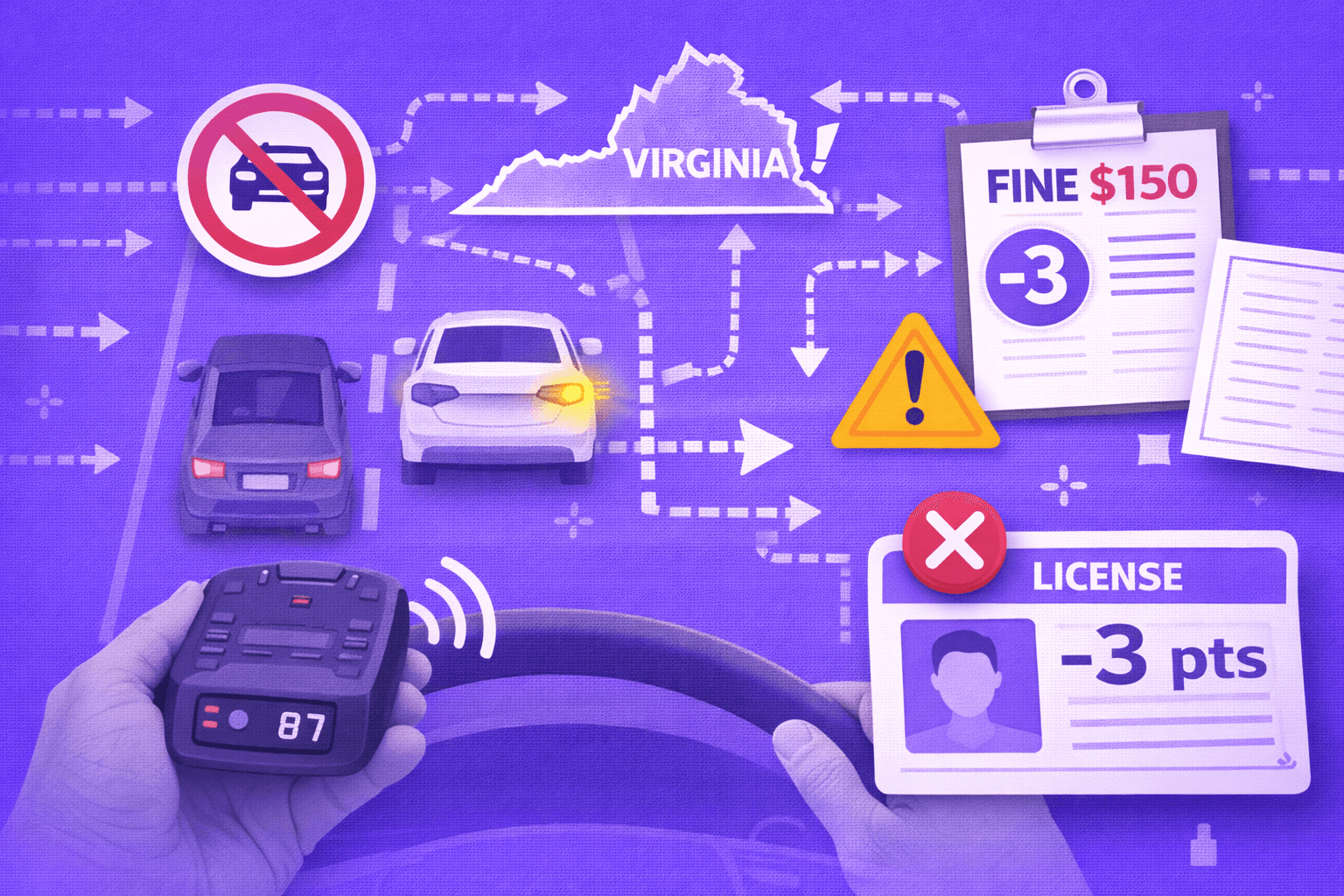  Virginia Illegal Passing Ticket Penalties