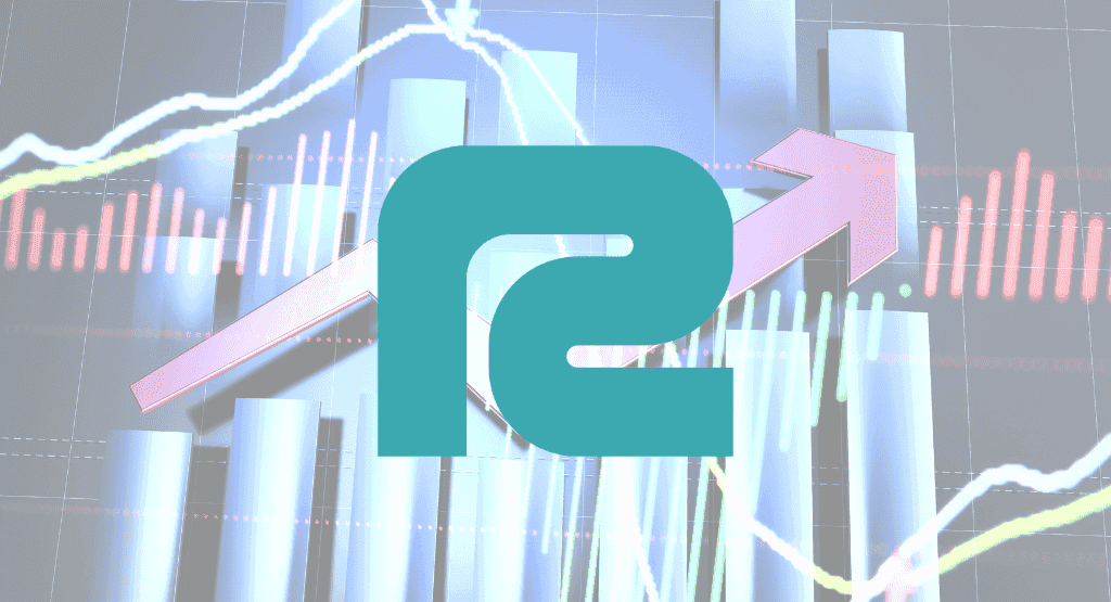 graphic market indicators behind the R logo for Resilient Building Products