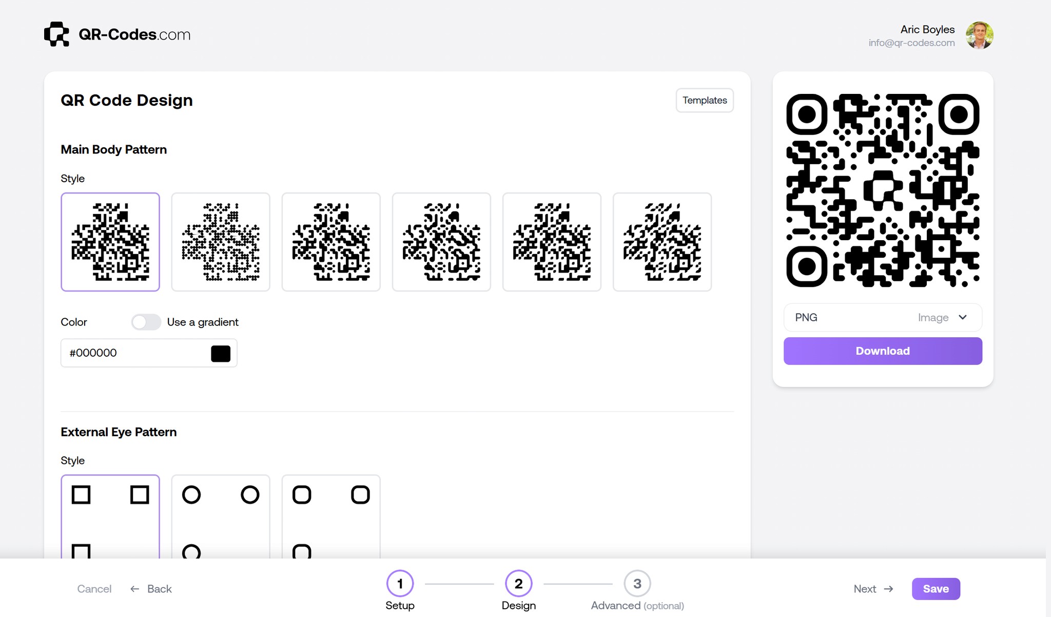 qr-codes design