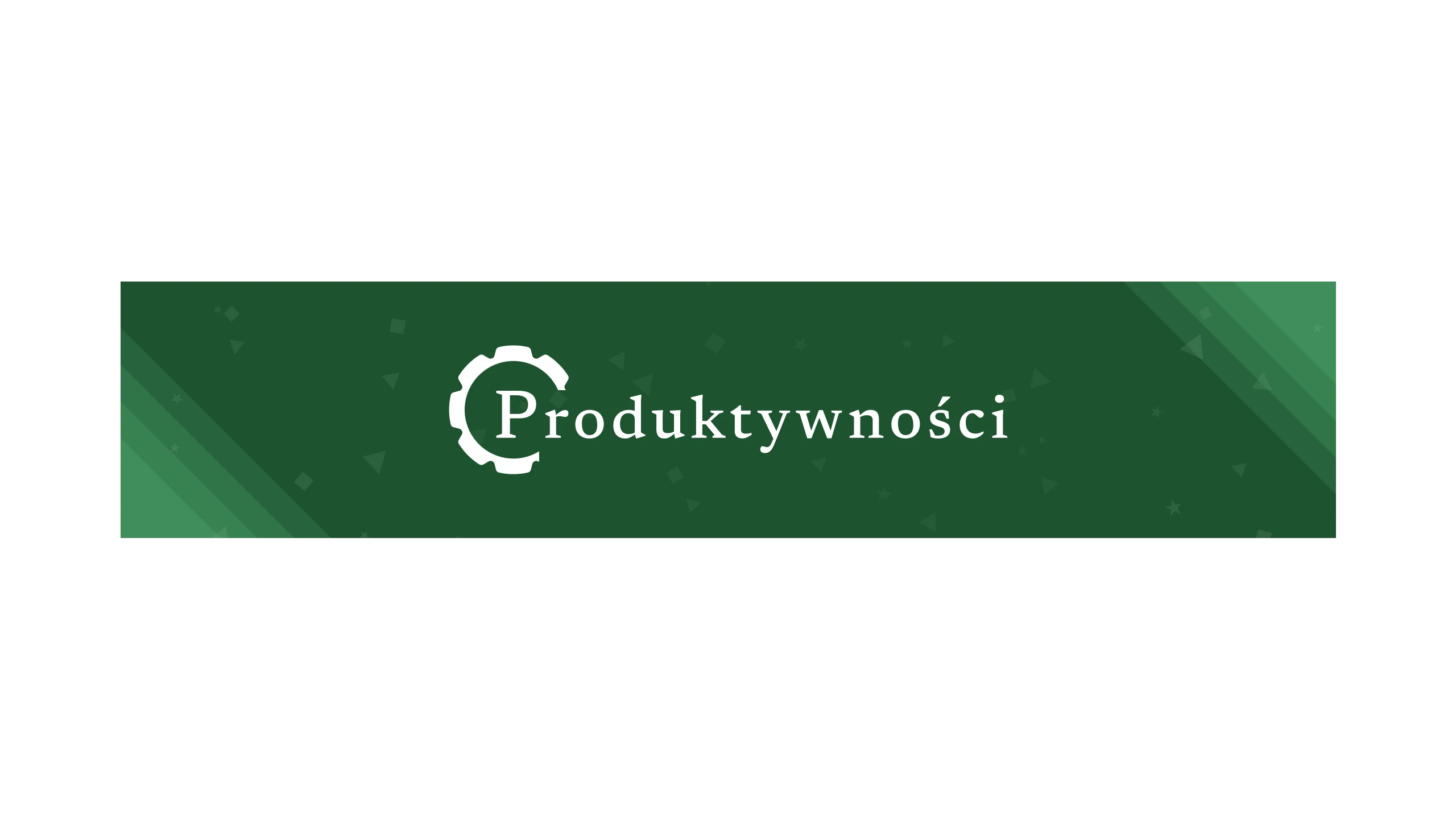 O Produktywności 03