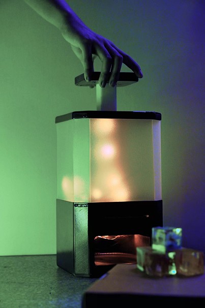 Women On Neon Background