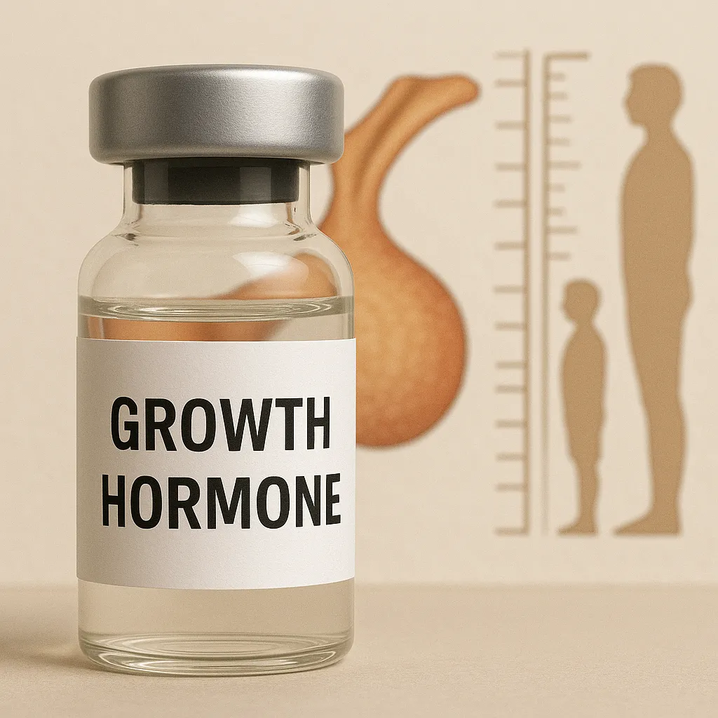 Growth Hormone 3d illustration