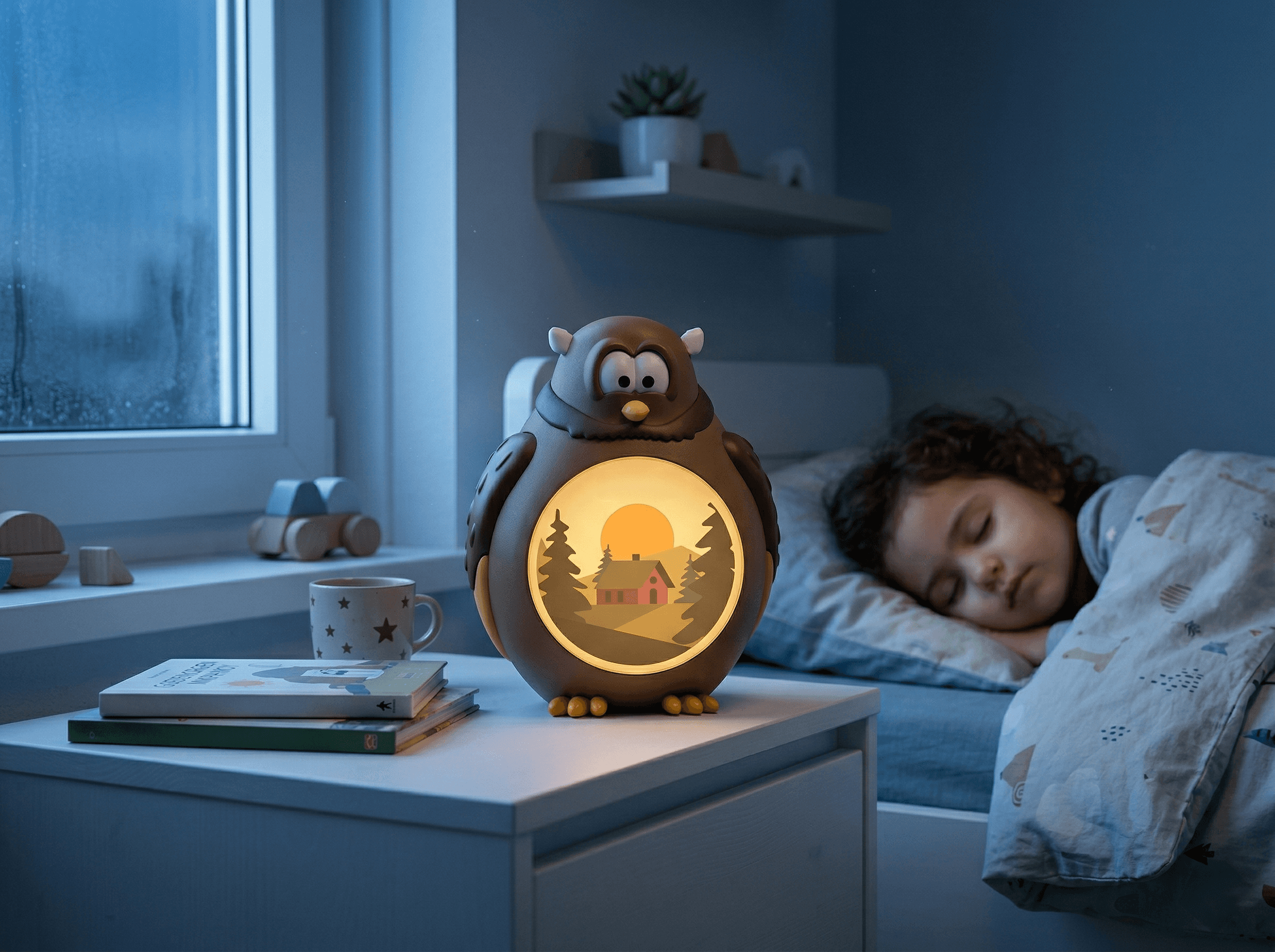 Odie Slaaptrainer wakker worden