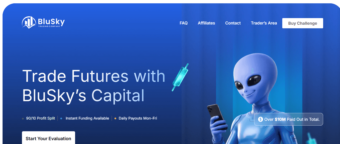 blusky trading - Futures Prop Firms