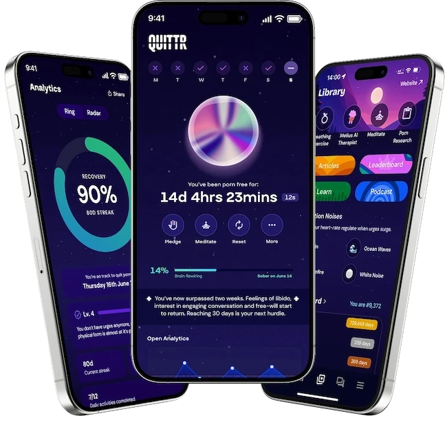quittr app interface