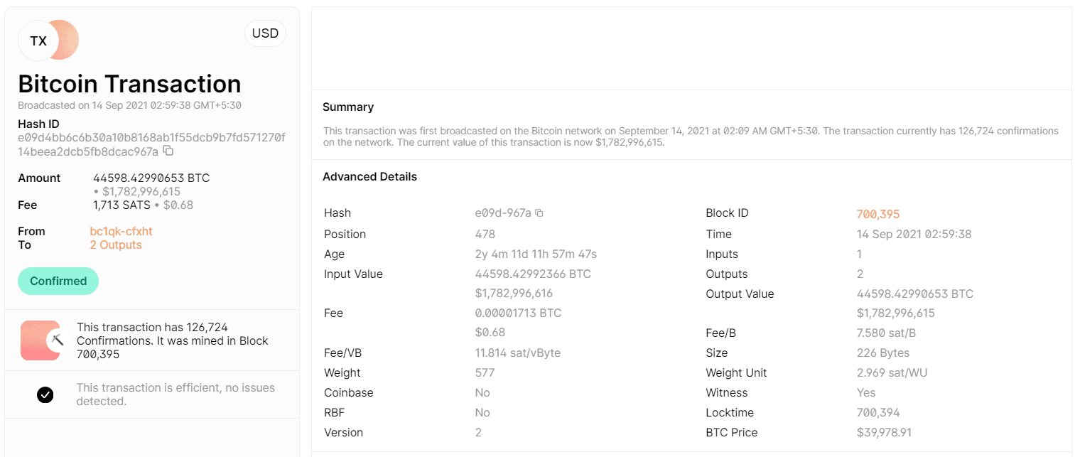 Bitcoin Transactions