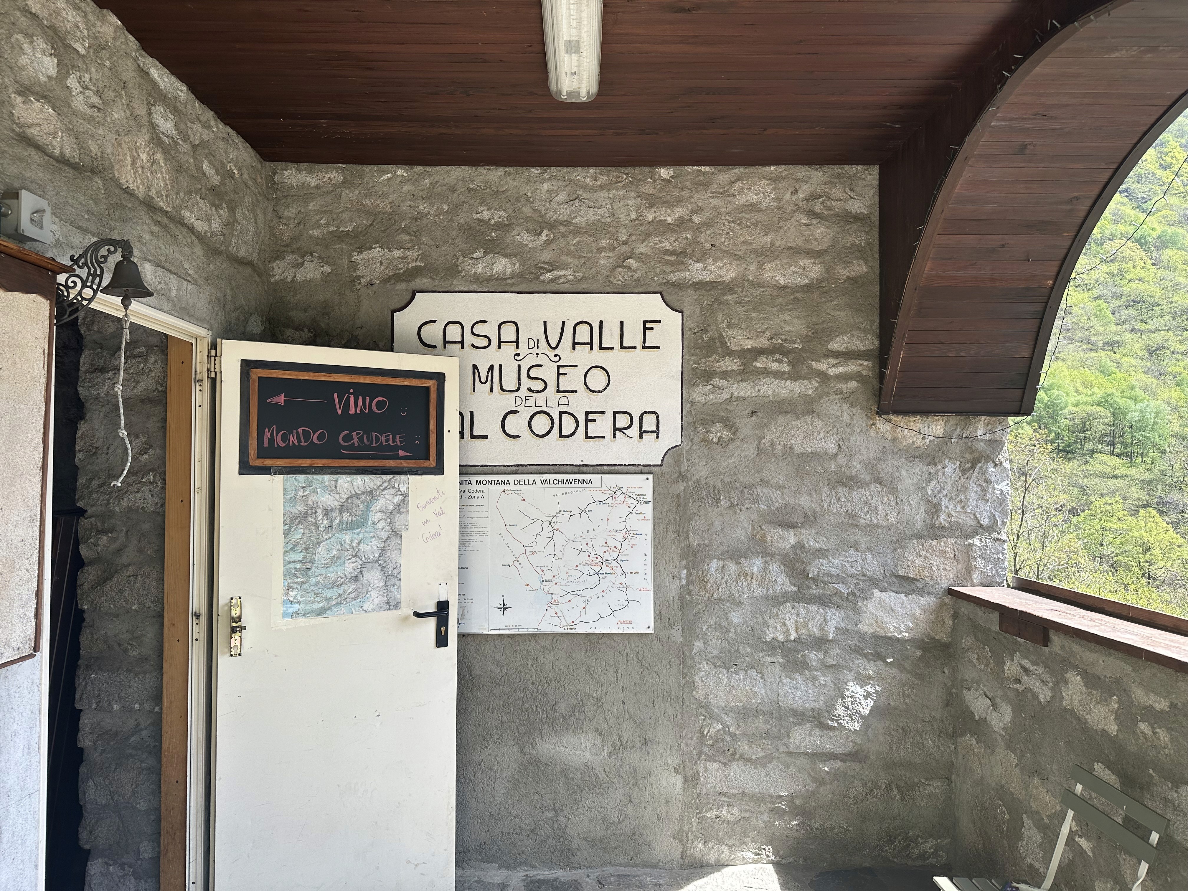 Ingresso Locanda Codera