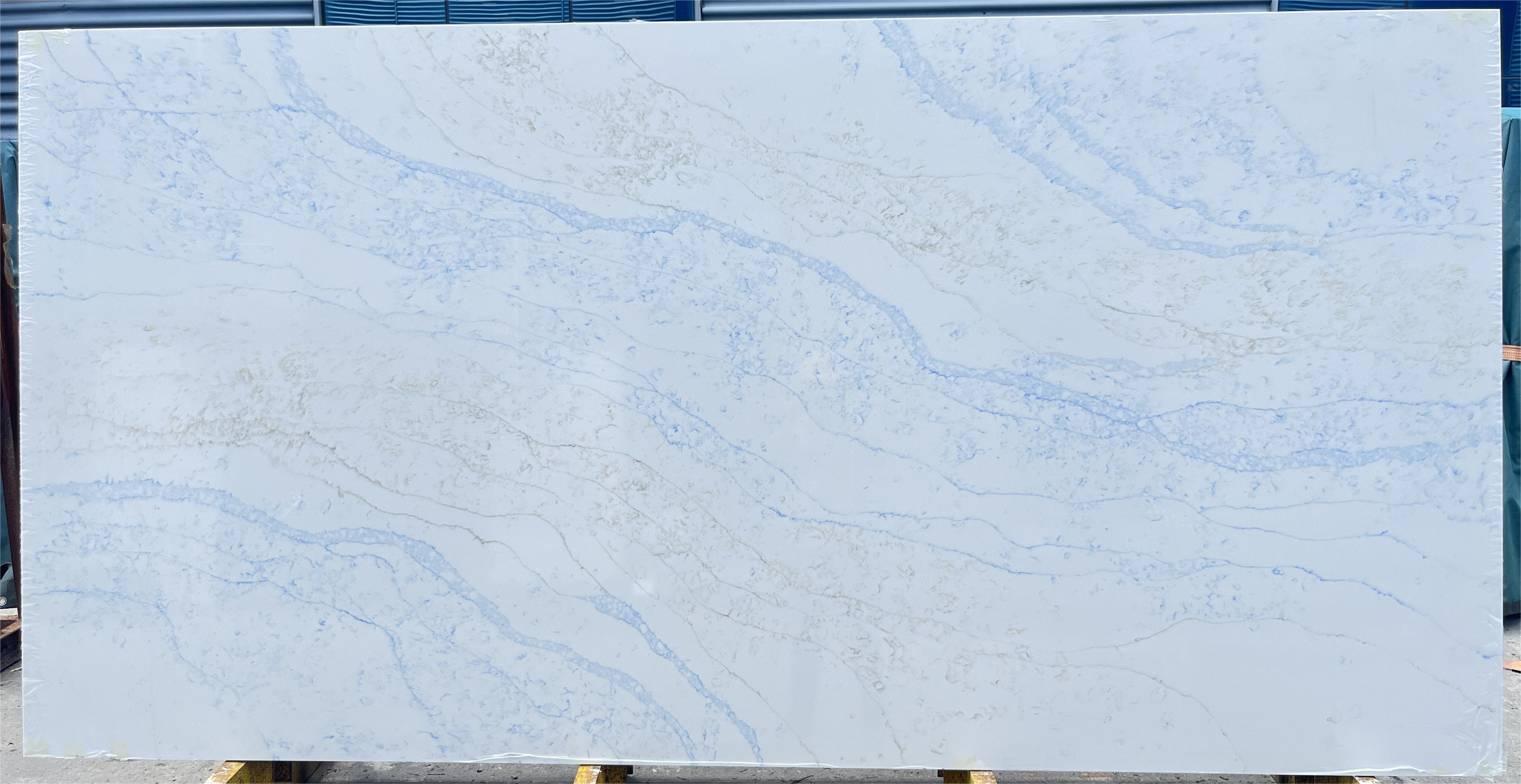 Unlike natural marble, which can stain or scratch easily, Calacatta Quartz is strong, durable, and resistant to stains, scratches, and heat.